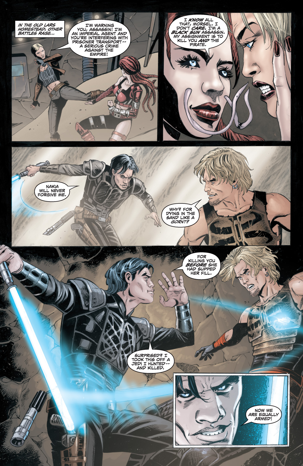 Read online Star Wars: Legacy (2006) comic -  Issue #40 - 5
