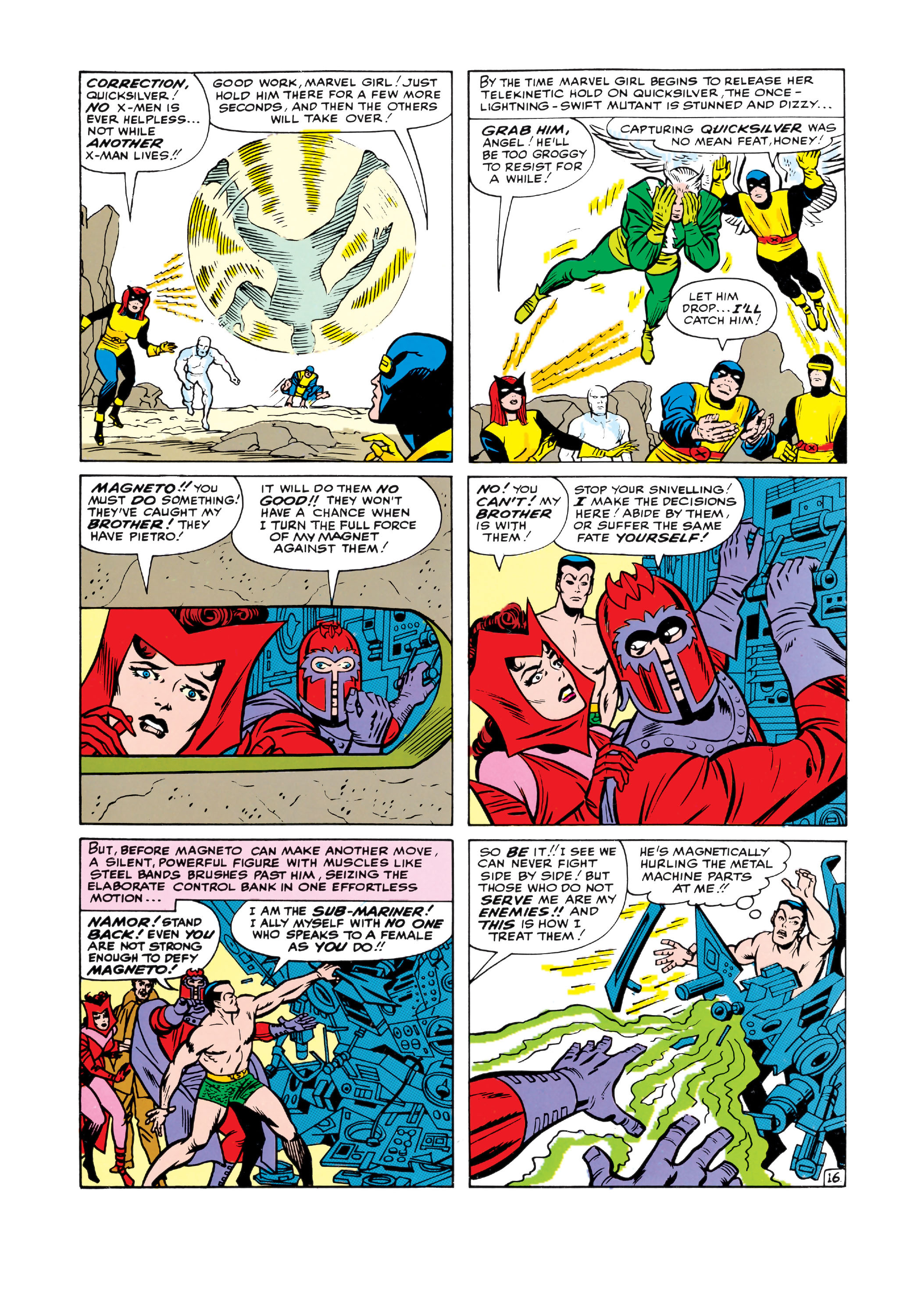 Read online Uncanny X-Men (1963) comic -  Issue #6 - 17