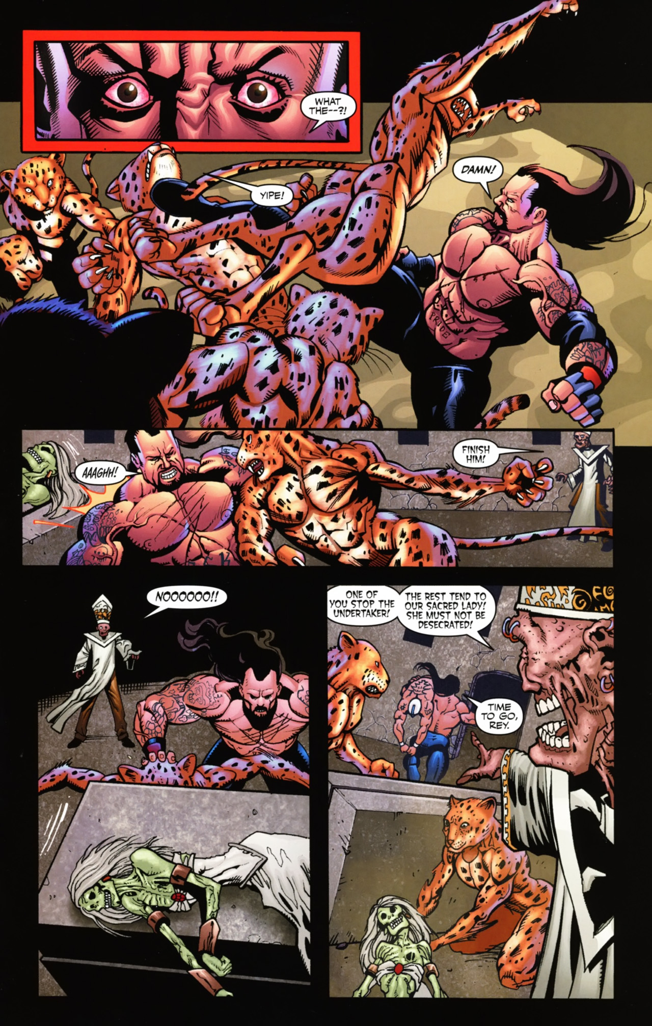 Read online WWE Heroes comic -  Issue #7 - 22