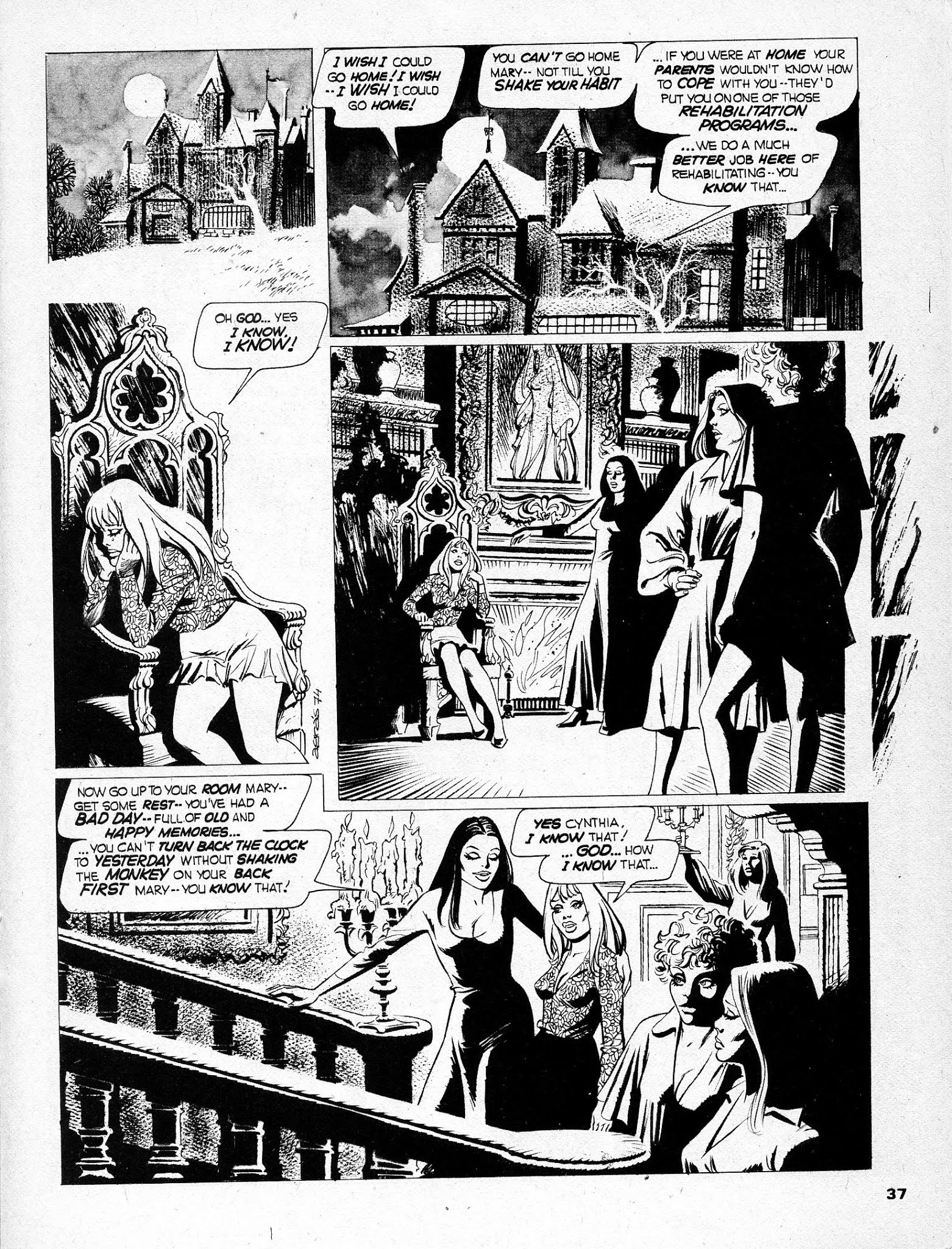 Read online Scream (1973) comic -  Issue #9 - 37