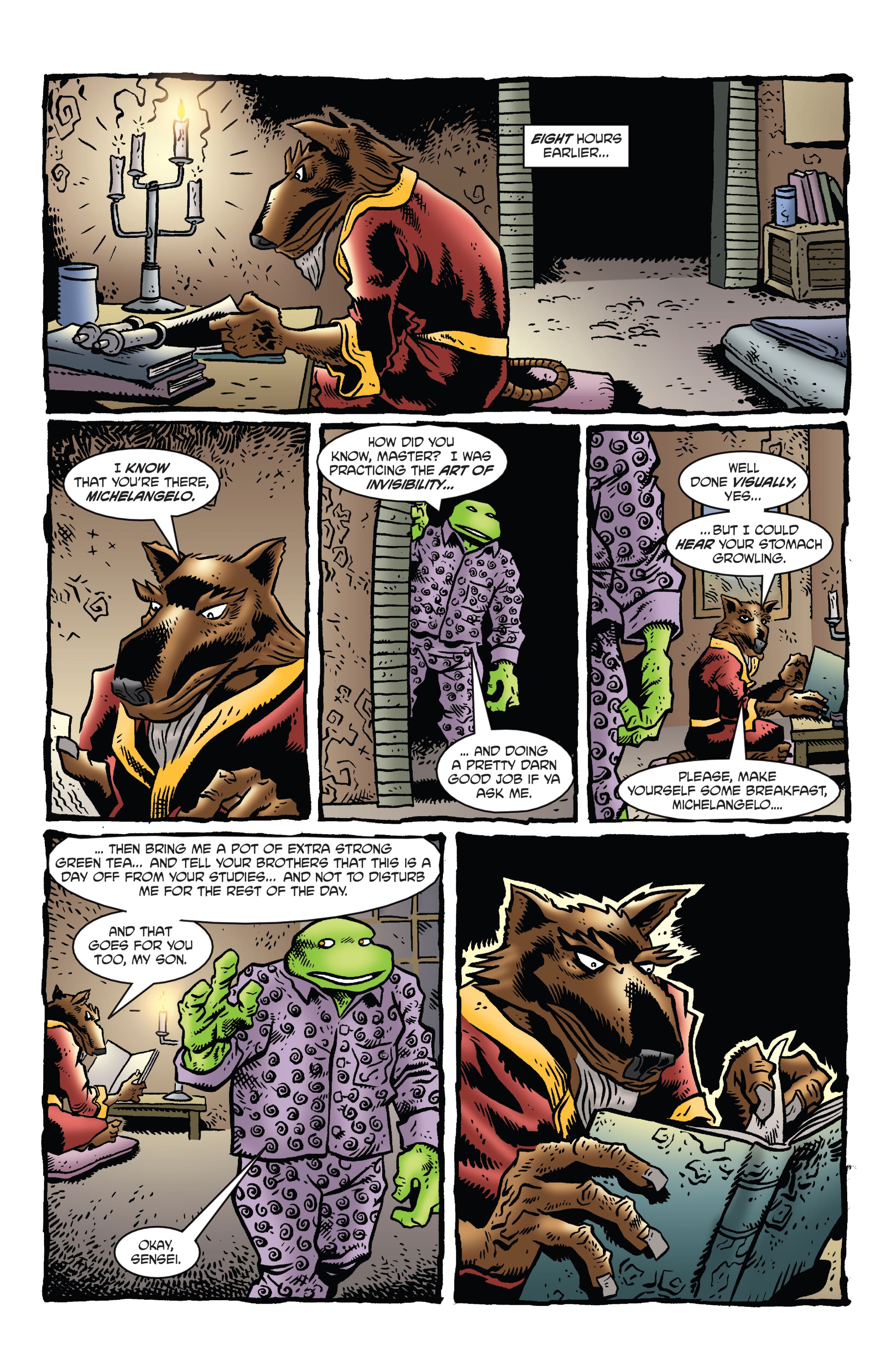 Read online TMNT: Best of Splinter comic -  Issue # TPB - 34