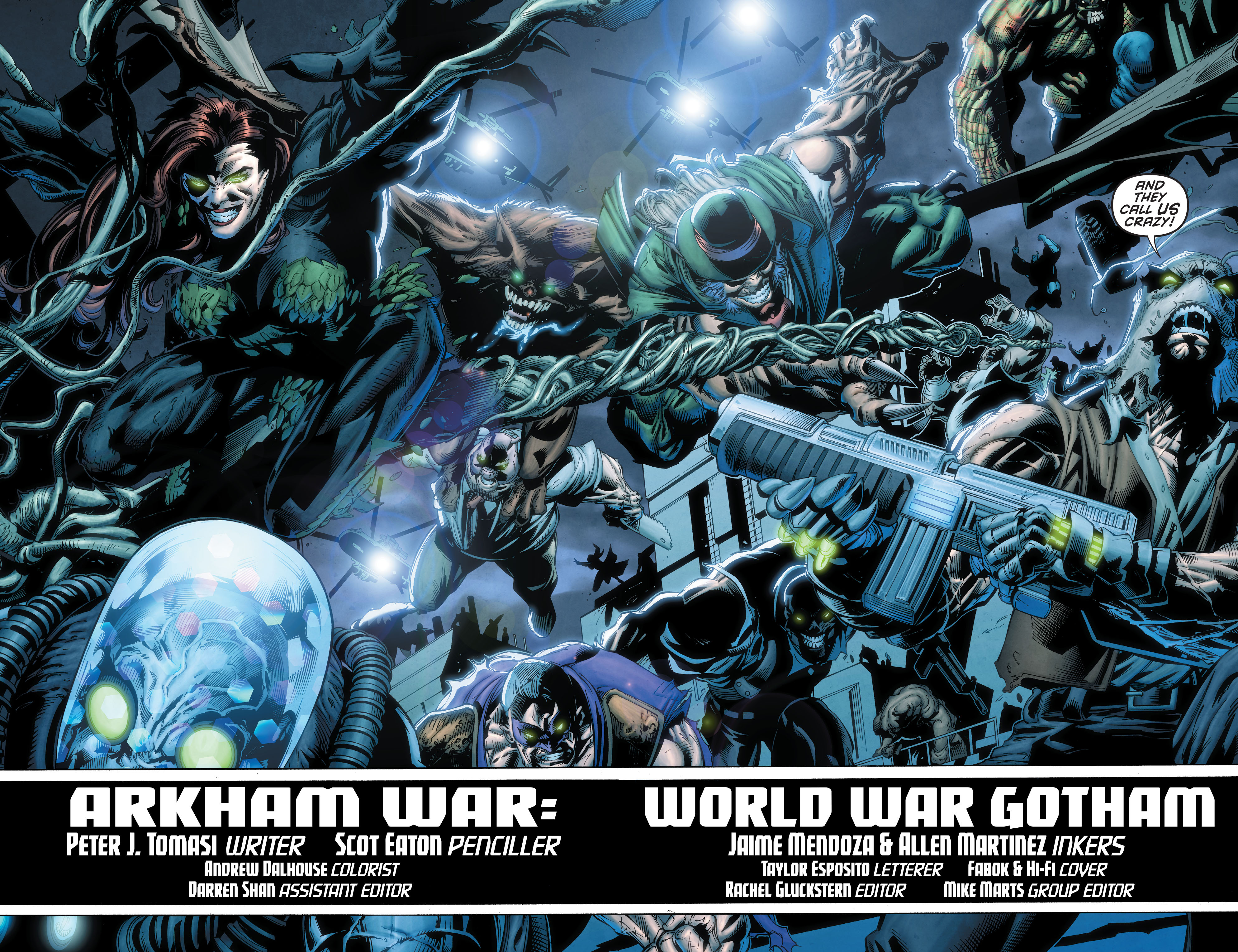 Read online Forever Evil: Arkham War comic -  Issue #6 - 5