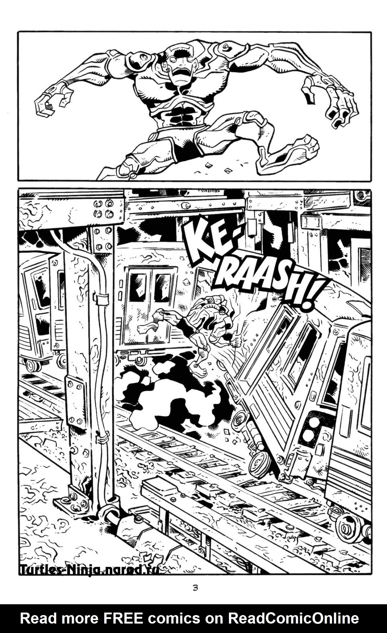 Read online Donatello The Brain Thief comic -  Issue #3 - 5