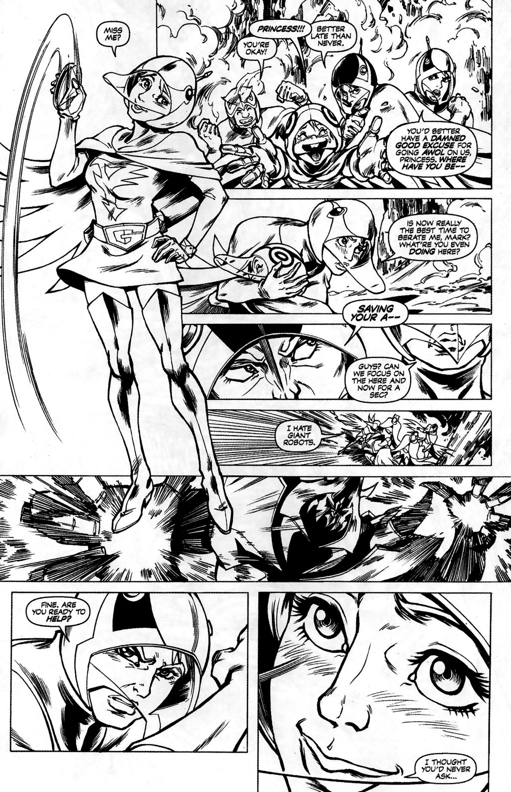 Read online Battle of the Planets: Princess comic -  Issue #2 - 21