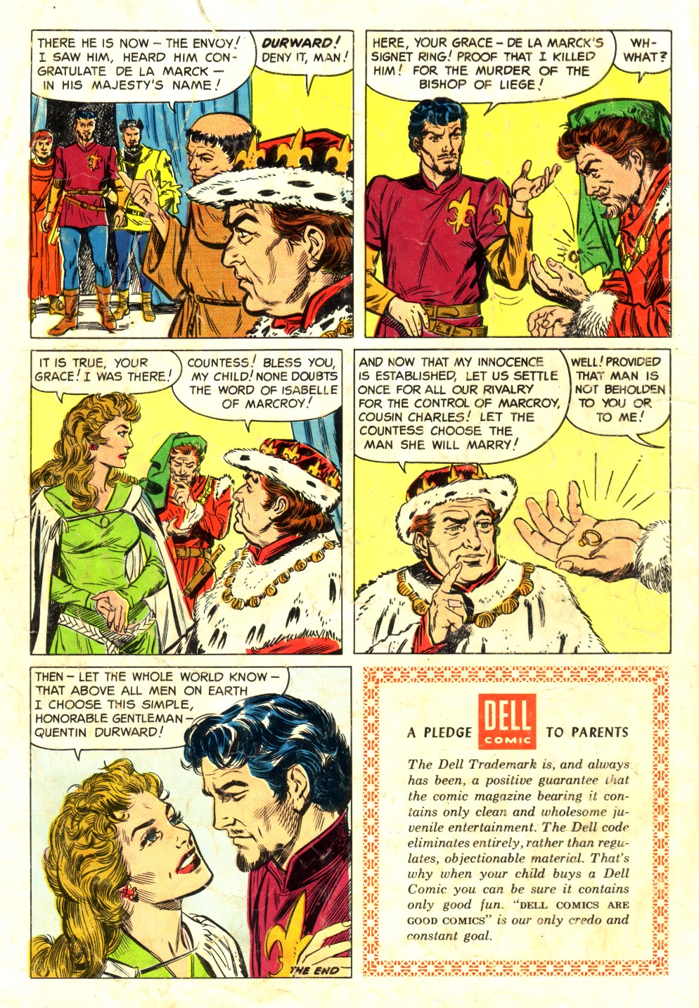 Read online Four Color Comics comic -  Issue #672 - 36