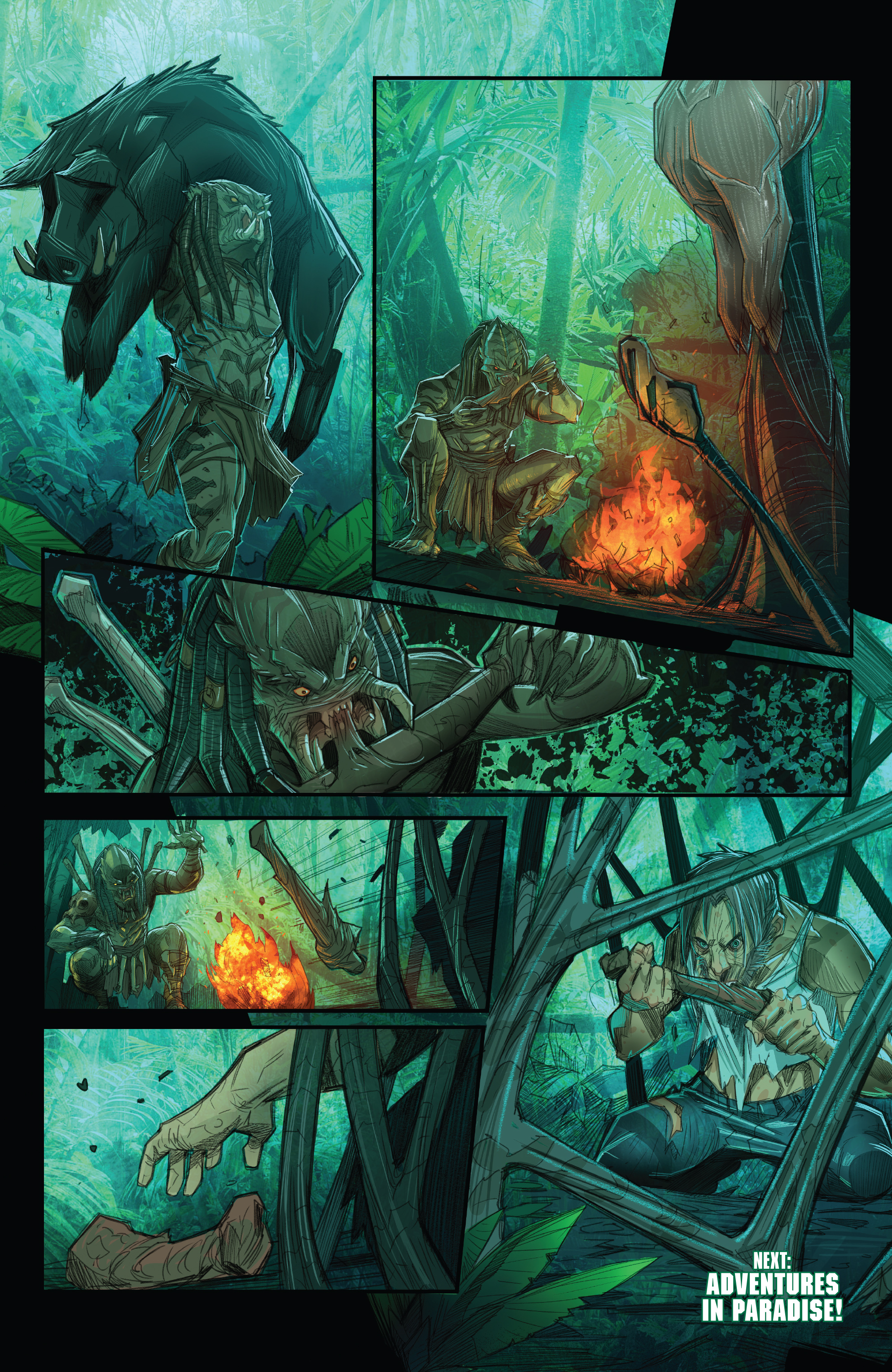 Read online Predator: Hunters comic -  Issue #2 - 25
