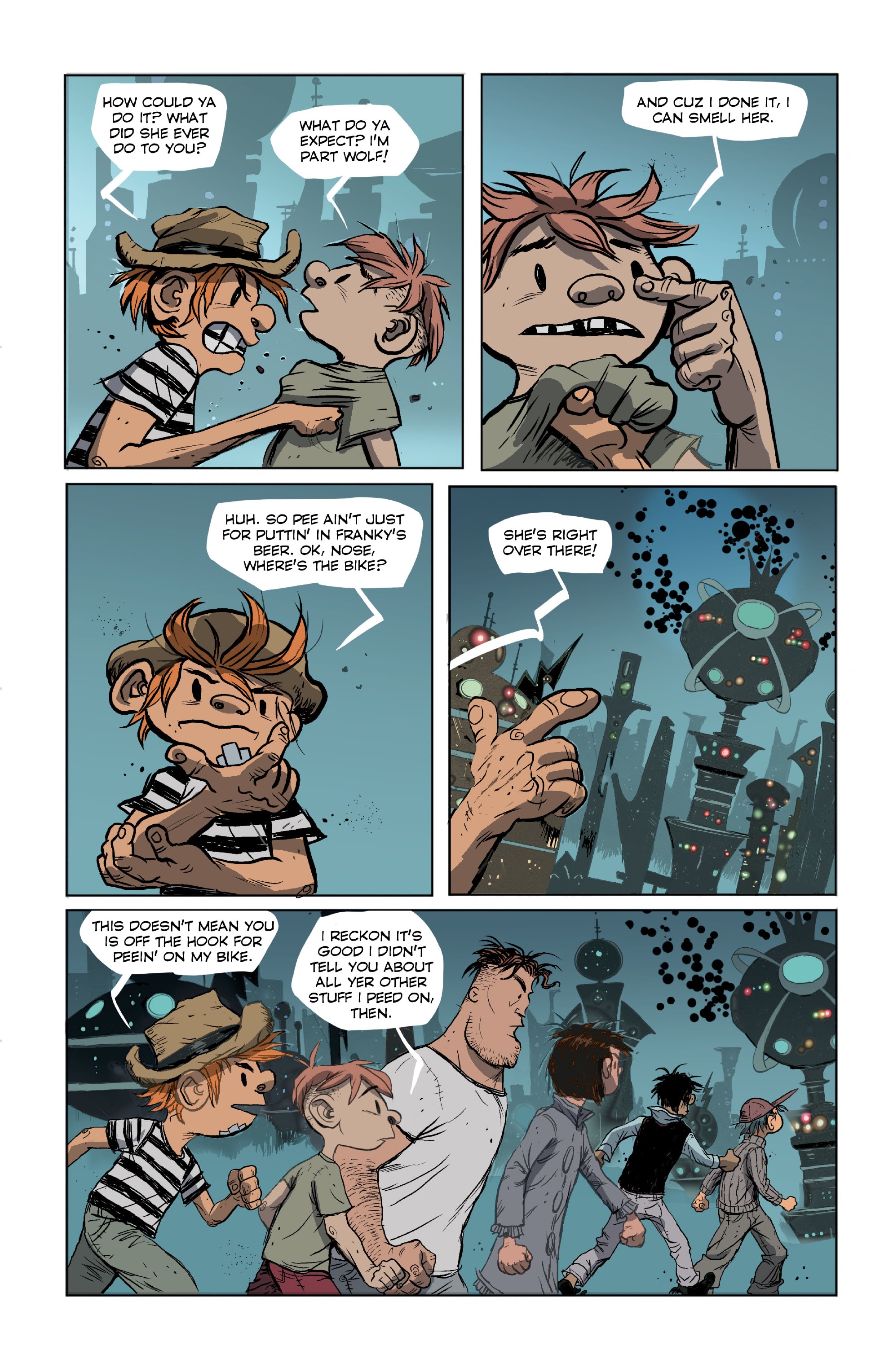 Read online The Unholy Bastards vs. the Future! comic -  Issue # Full - 18