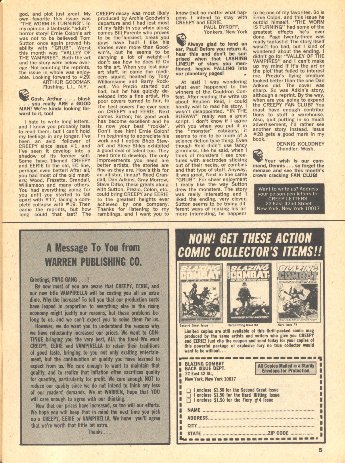 Creepy (1964) Issue #30 #30 - English 5