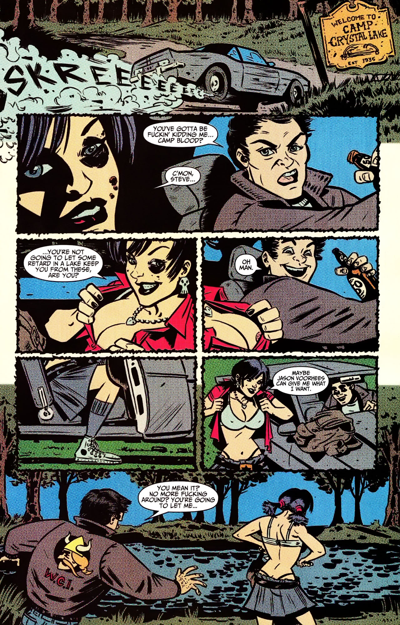 Read online Friday the 13th: Abuser And The Abused comic -  Issue # Full - 9