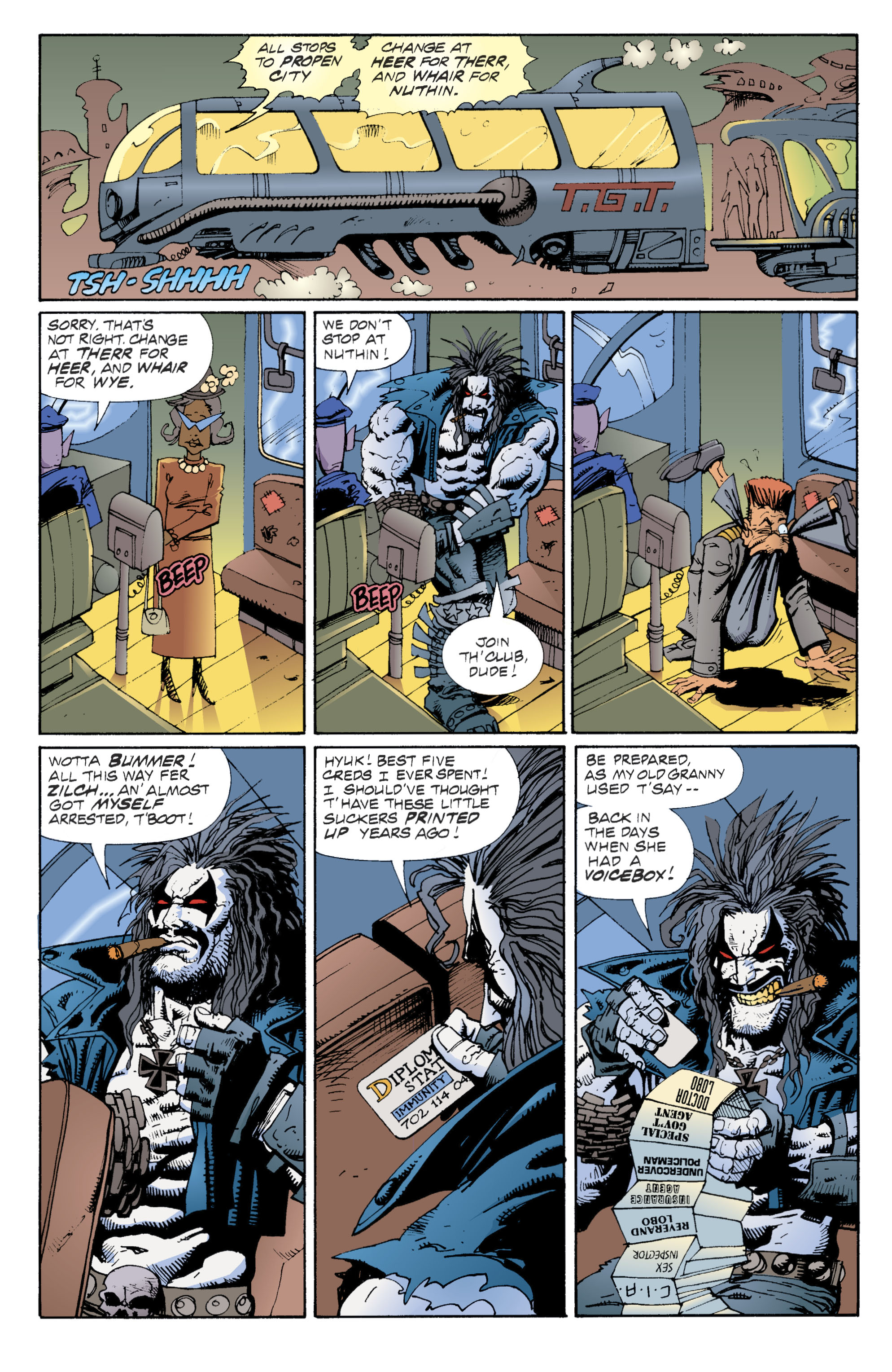 Read online Lobo by Keith Giffen & Alan Grant comic -  Issue # TPB 2 (Part 2) - 21