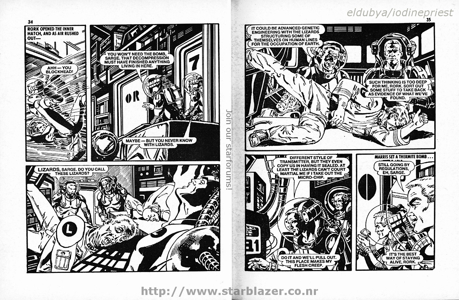 Read online Starblazer comic -  Issue #206 - 19