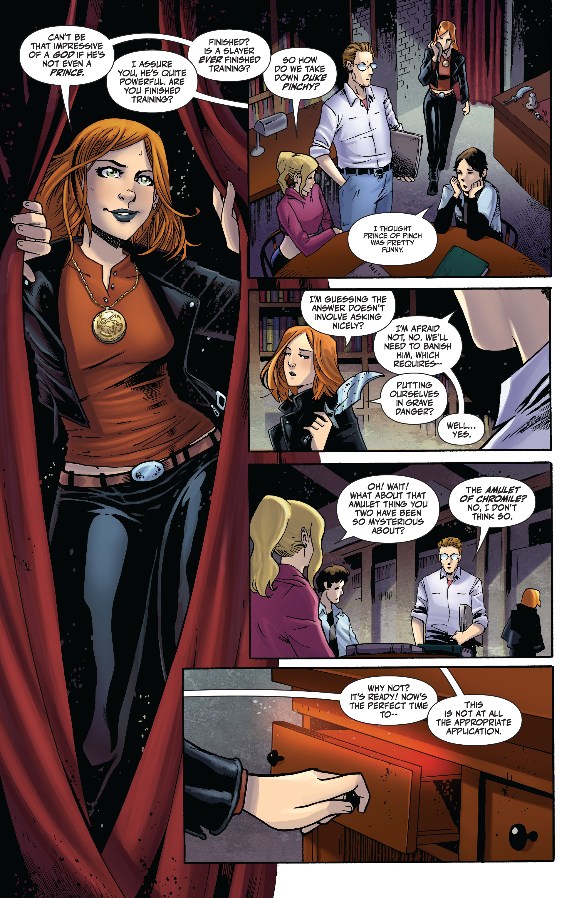 Read online The Vampire Slayer comic -  Issue #1 - 5