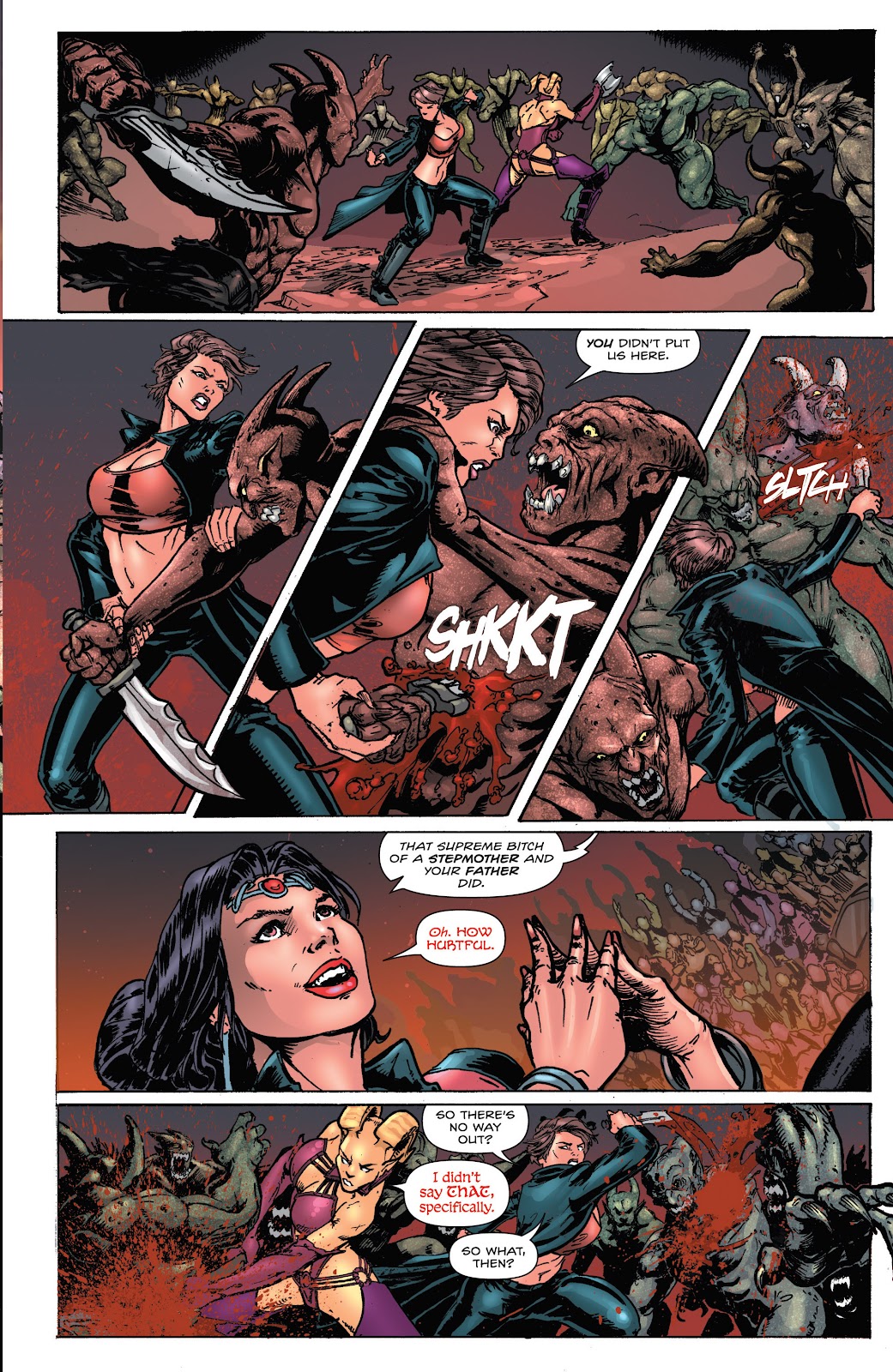 Grimm Fairy Tales presents Age of Darkness issue Full - Page 33