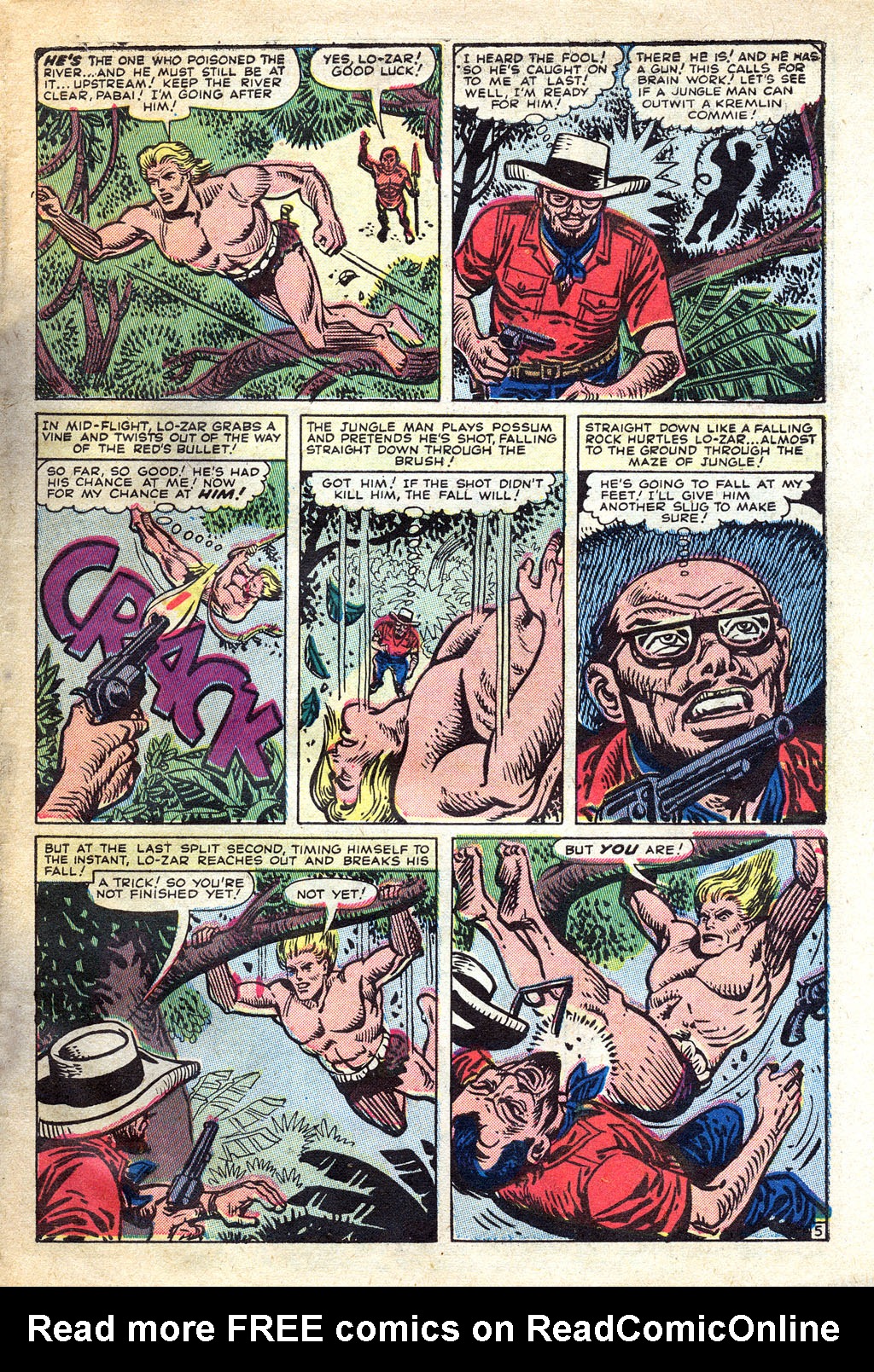 Read online Jungle Action (1954) comic -  Issue #2 - 7