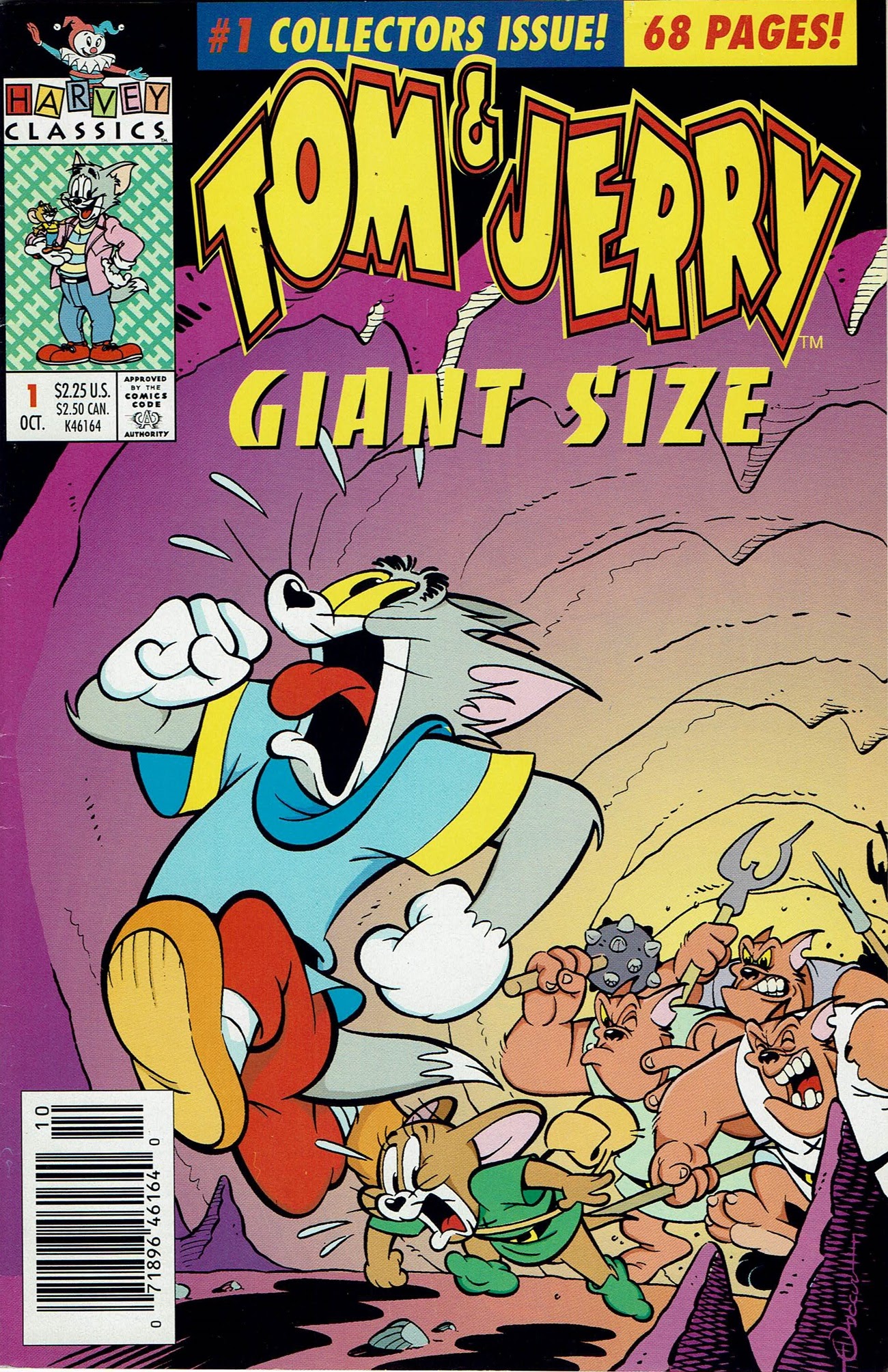 Read online Tom and Jerry Giant Size comic -  Issue #1 - 1