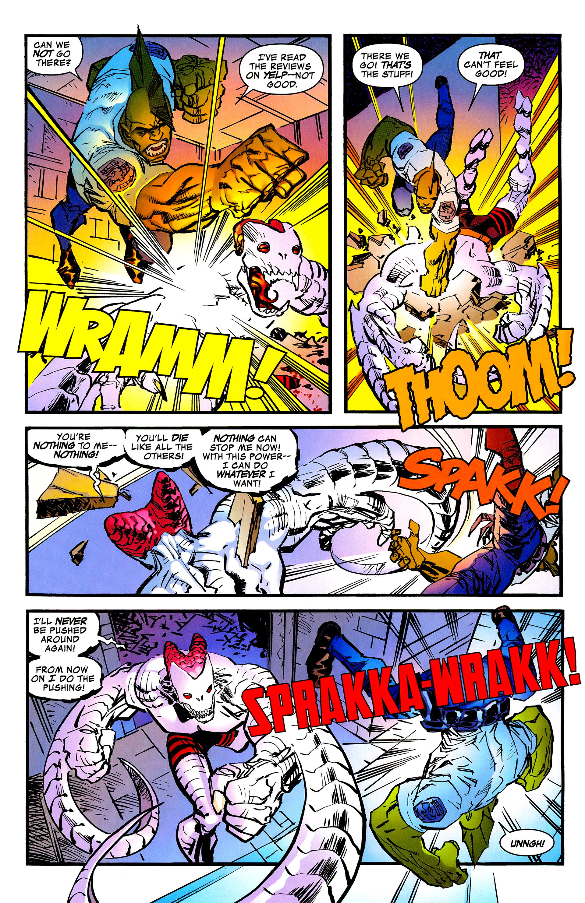 Read online Free Comic Book Day 2015 comic -  Issue # Savage Dragon Legacy - 4