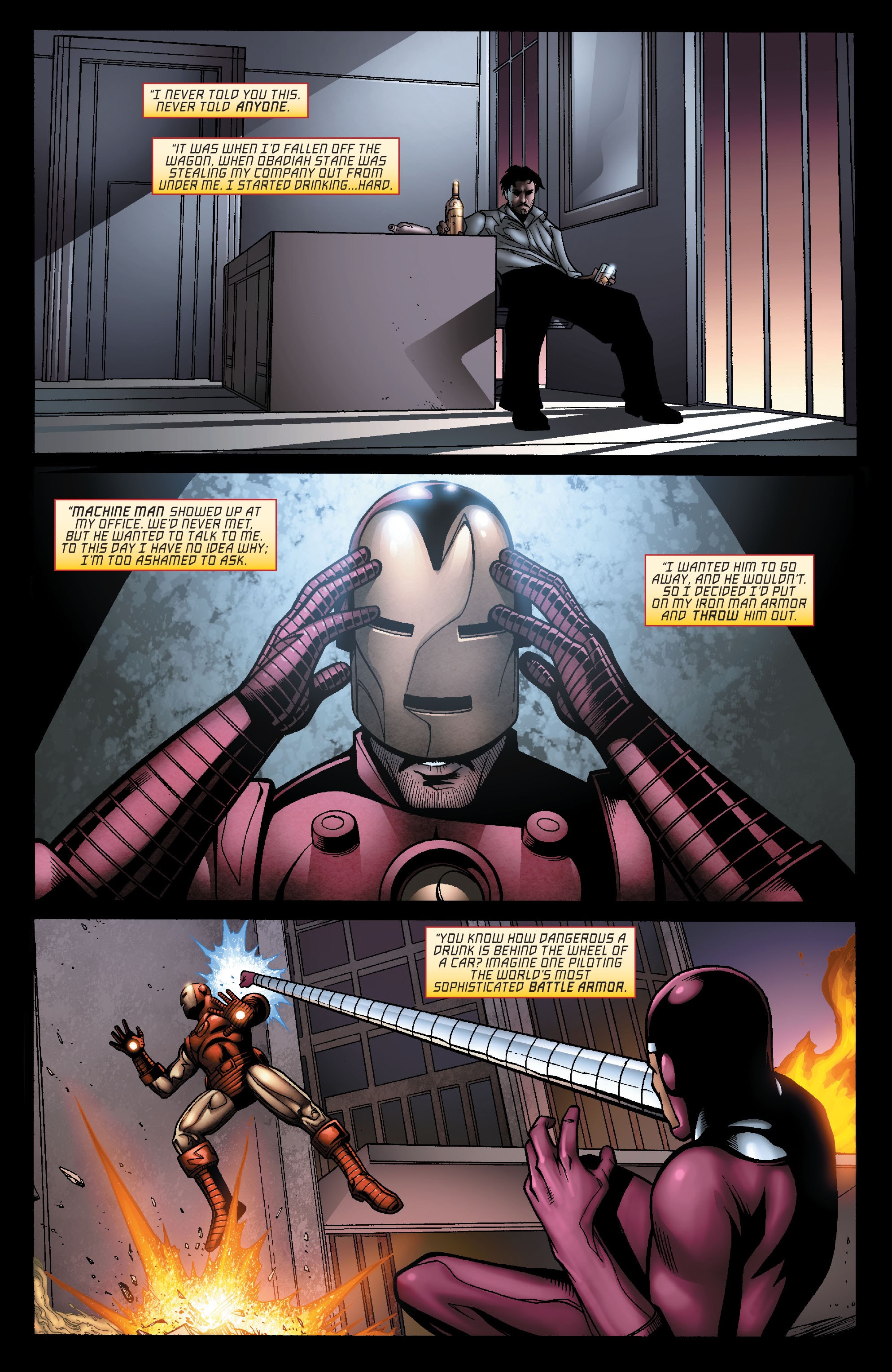 Read online Civil War: Iron Man comic -  Issue # TPB - 19