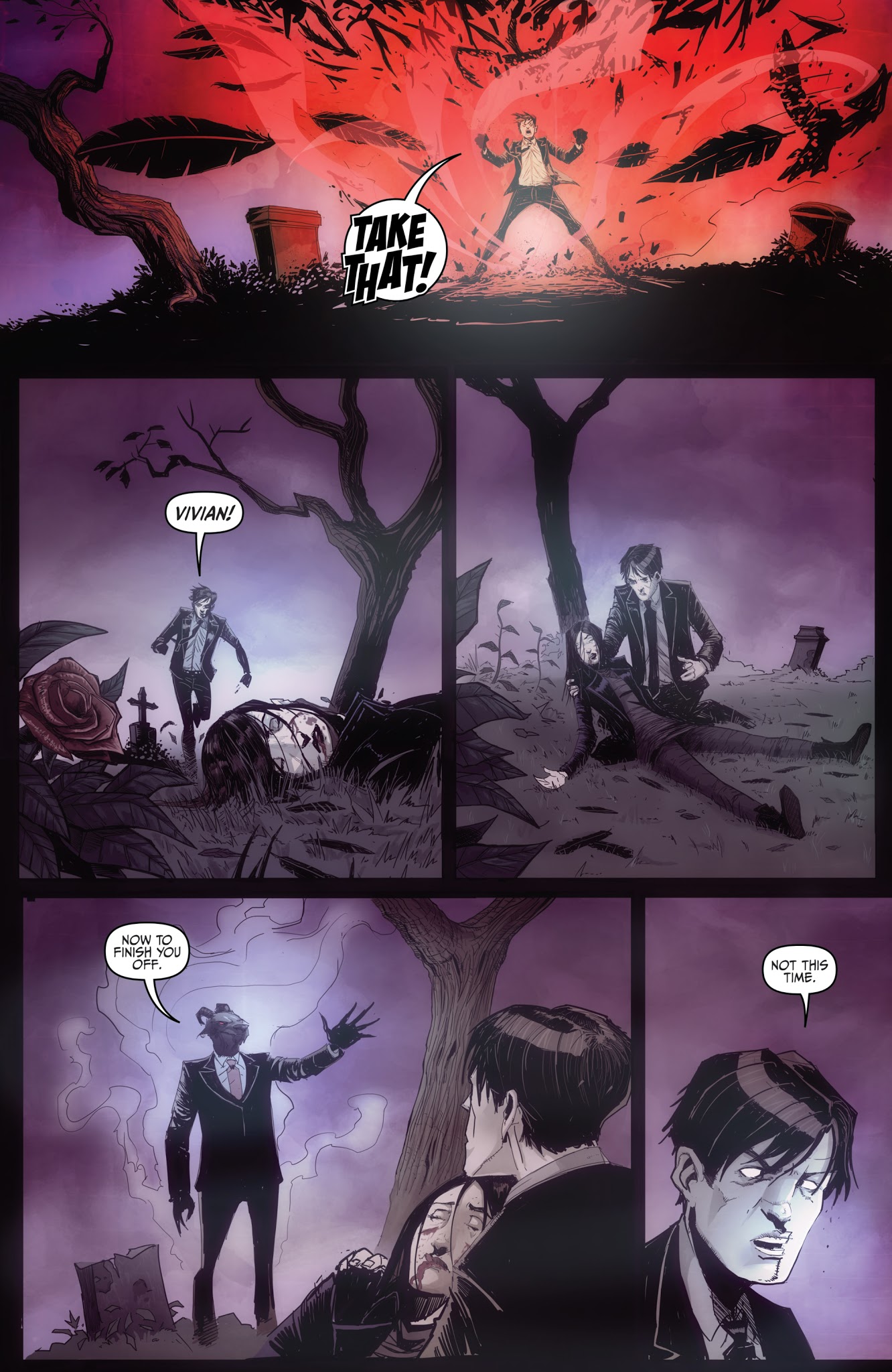 Read online October Faction: Supernatural Dreams comic -  Issue #2 - 13