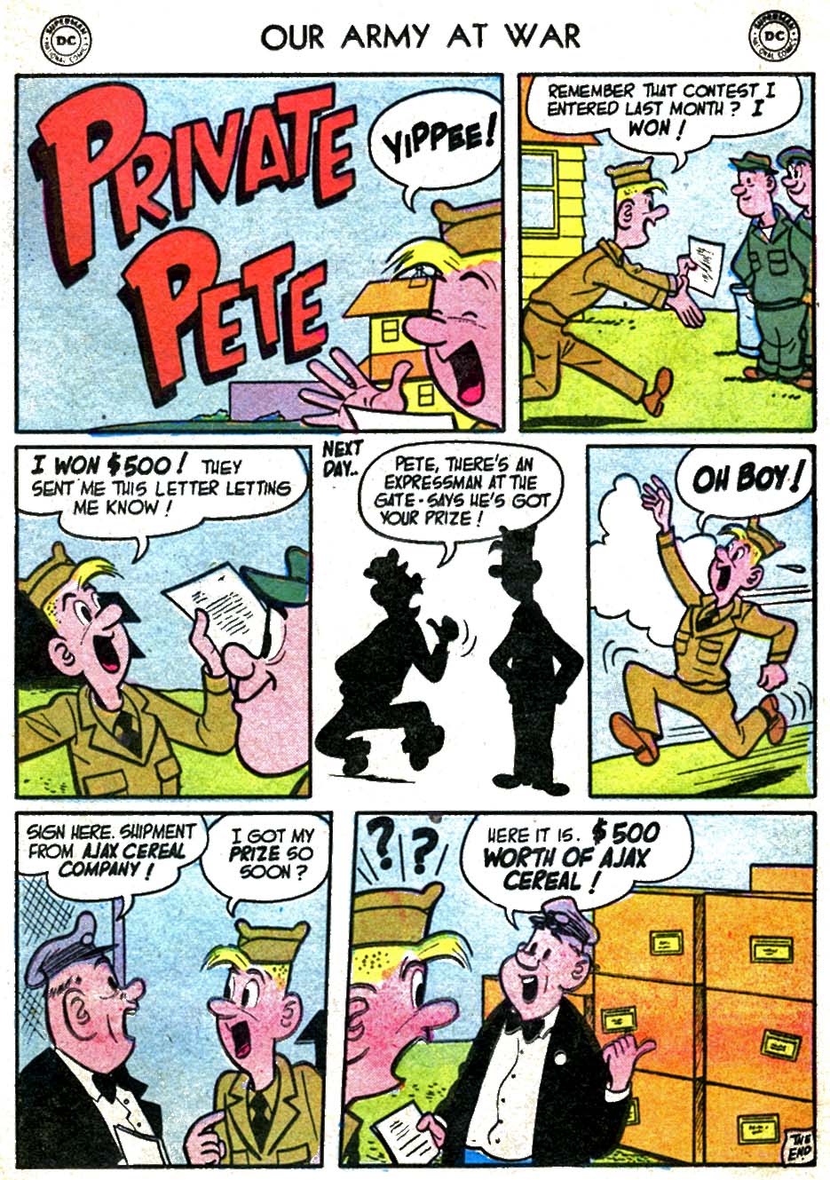 Read online Our Army at War (1952) comic -  Issue #63 - 17