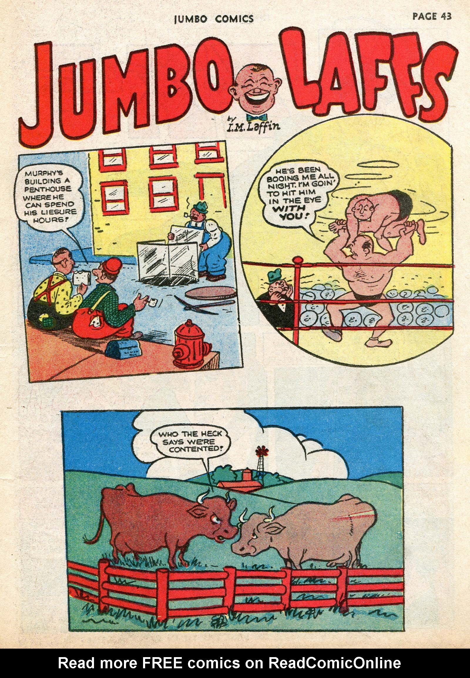 Read online Jumbo Comics comic -  Issue #32 - 45