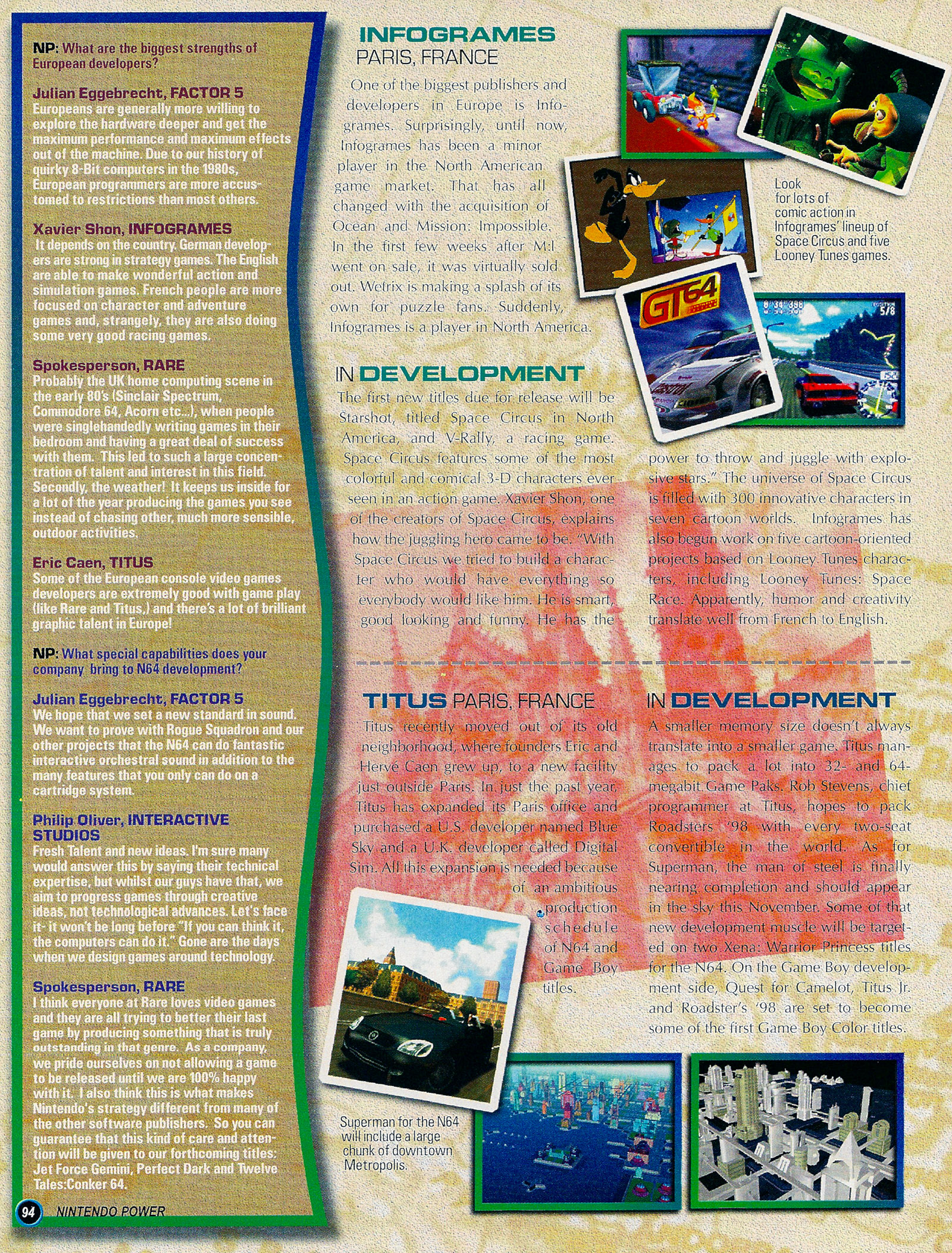 Read online Nintendo Power comic -  Issue #113 - 104