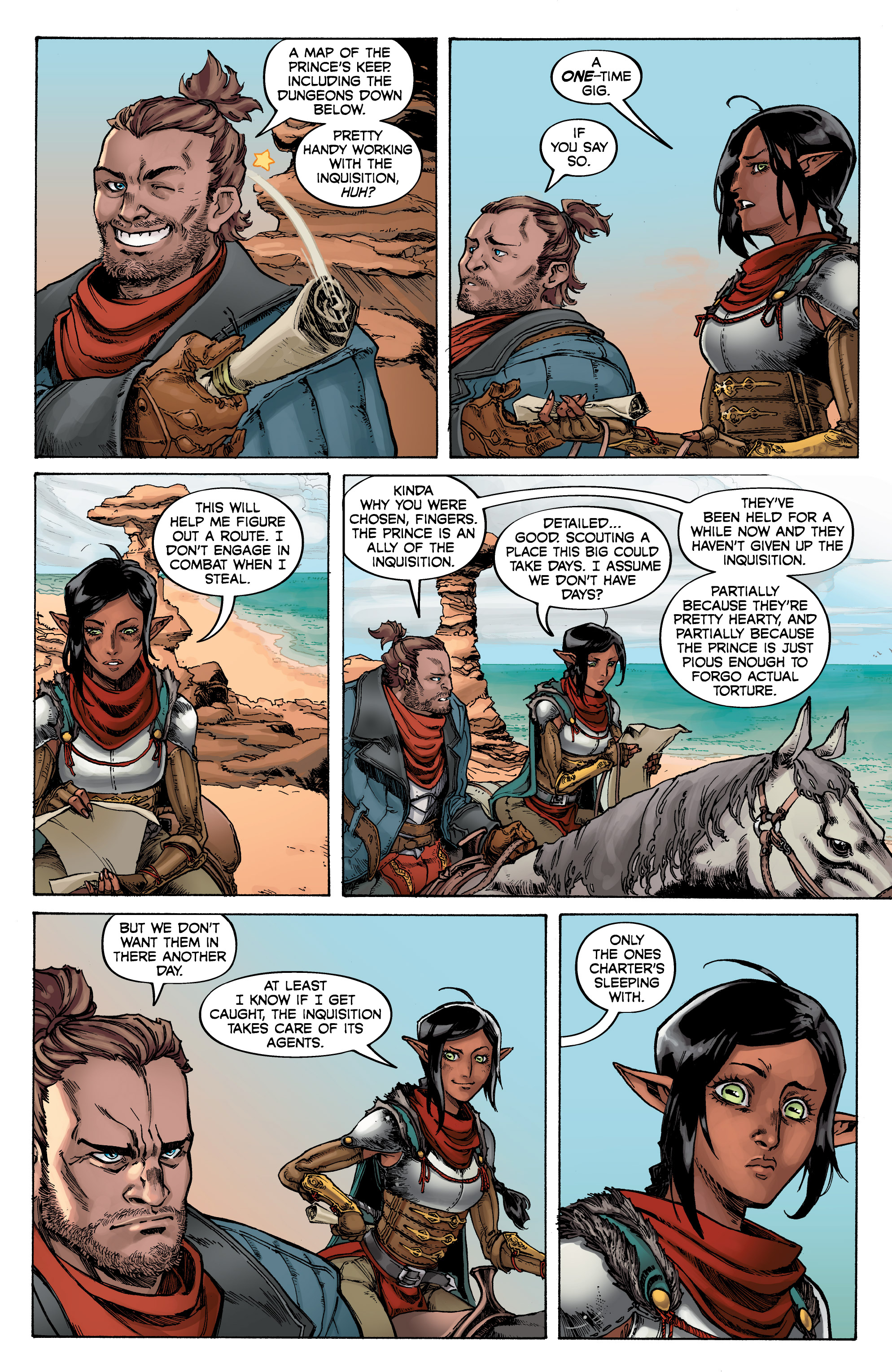 Read online Dragon Age: The First Five Graphic Novels comic -  Issue # TPB (Part 4) - 50