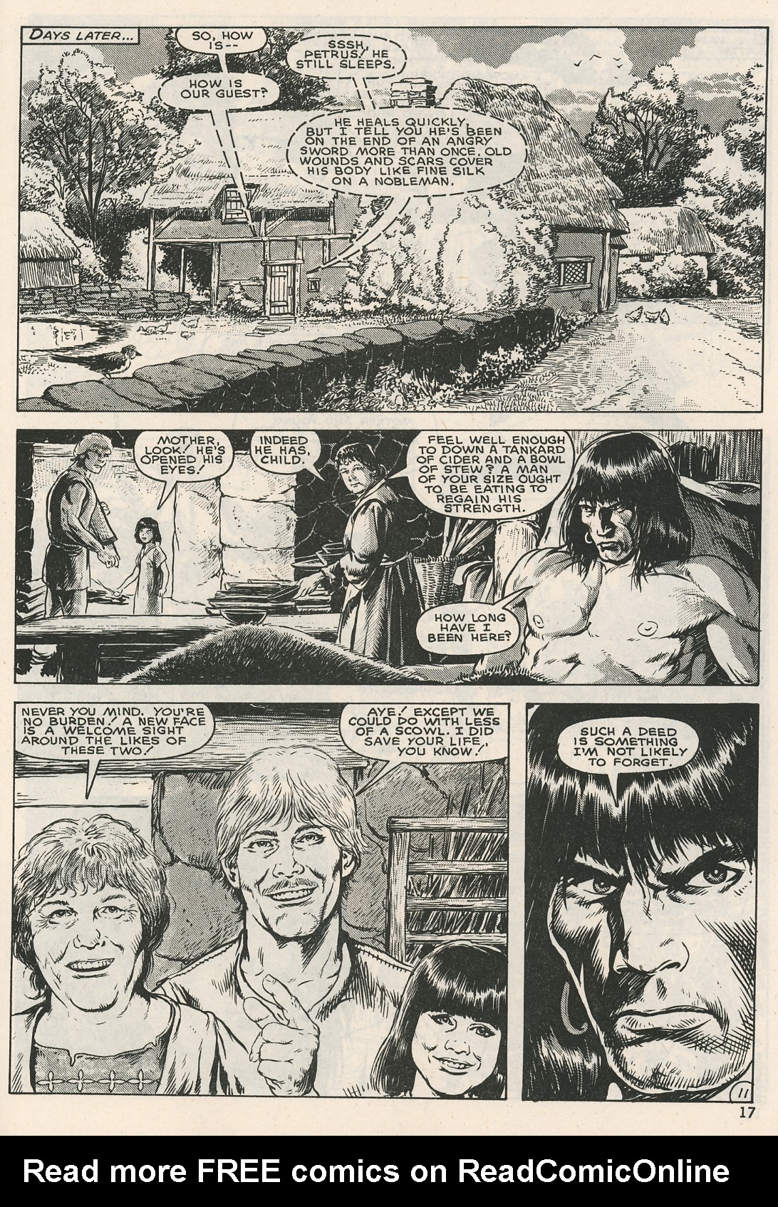 Read online The Savage Sword Of Conan comic -  Issue #126 - 17