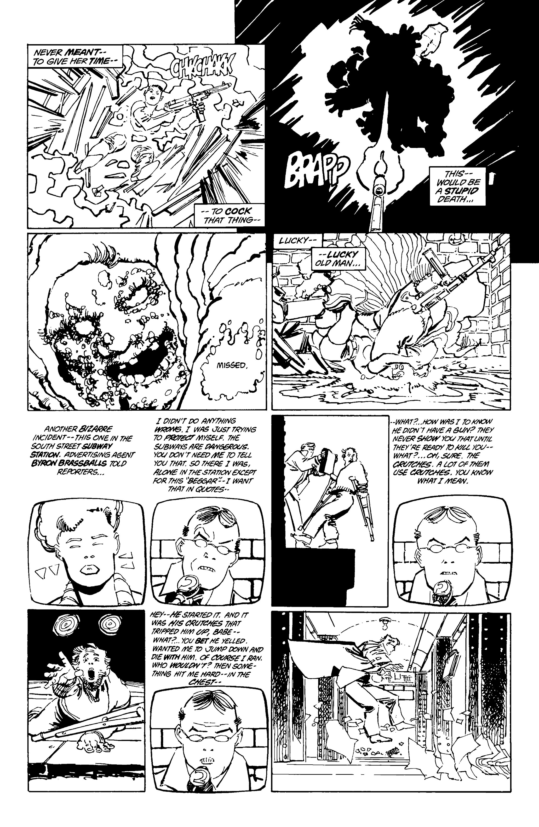 Read online Batman Noir: The Dark Knight Returns comic -  Issue # TPB (Part 2) - 9