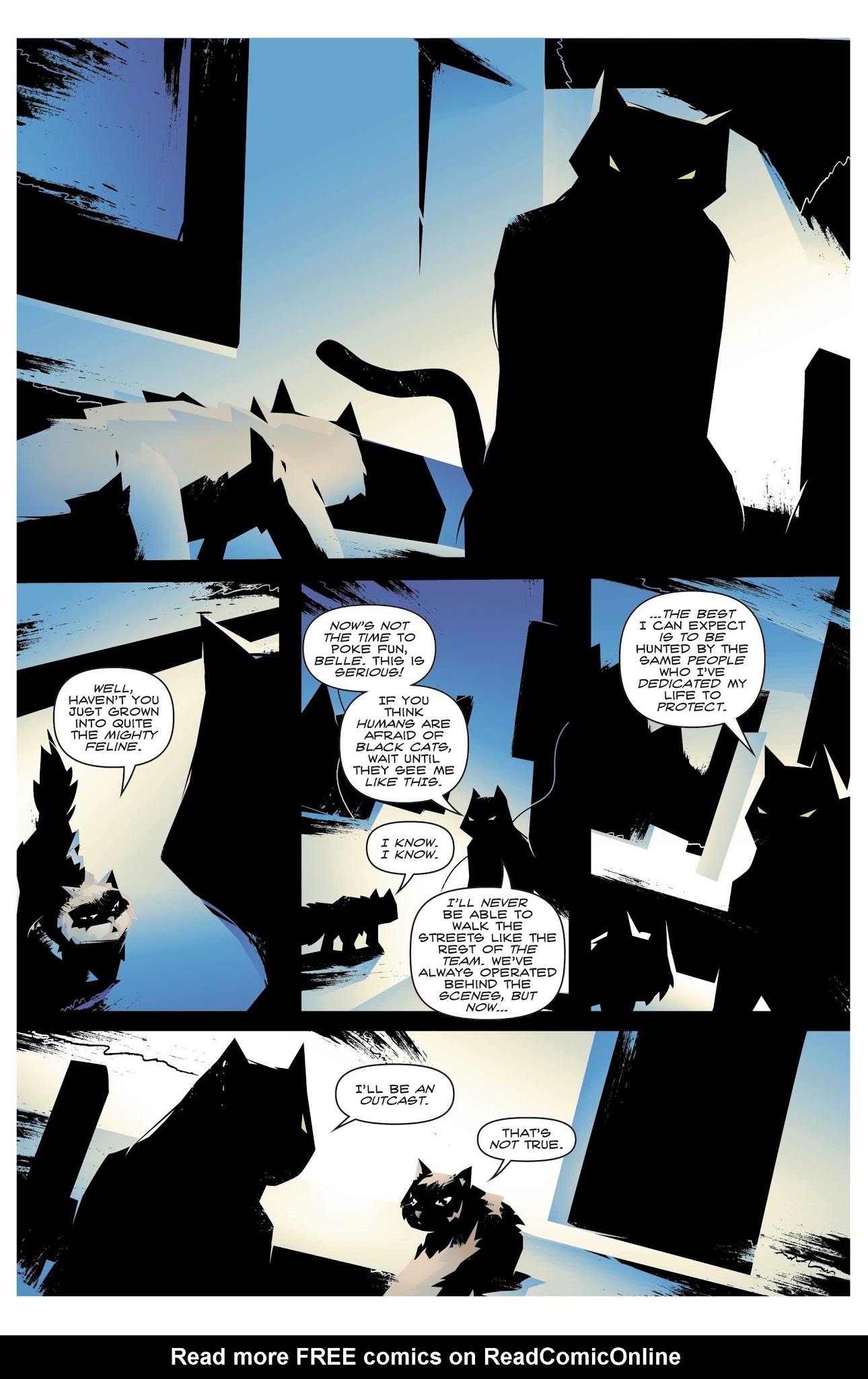 Read online Hero Cats: Midnight Over Stellar City Vol. 2 comic -  Issue #3 - 12