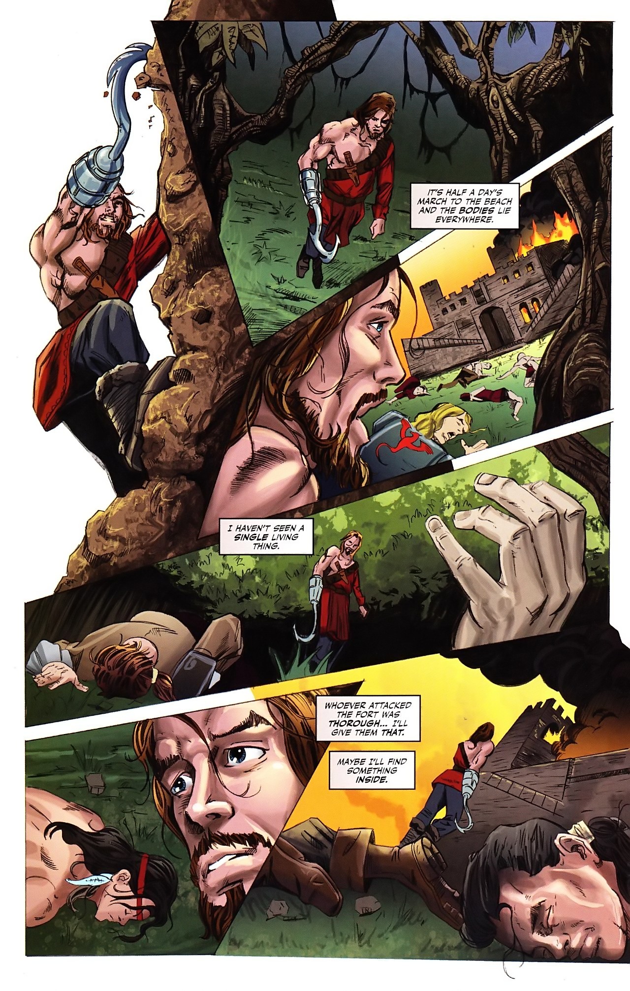 Read online Grimm Fairy Tales: Neverland Hook comic -  Issue #2 - 22