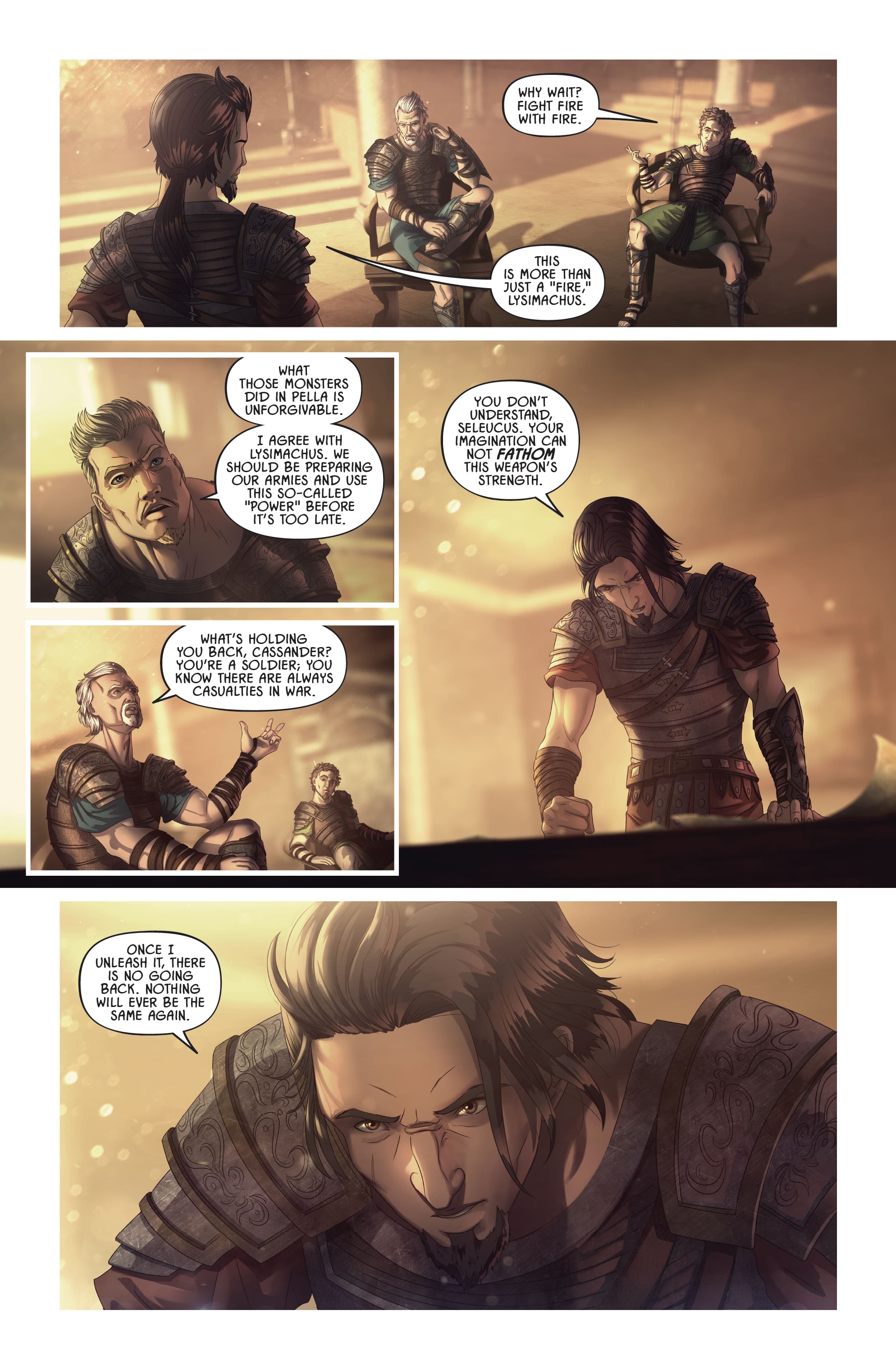 Read online Knights of the Golden Sun comic -  Issue #8 - 7