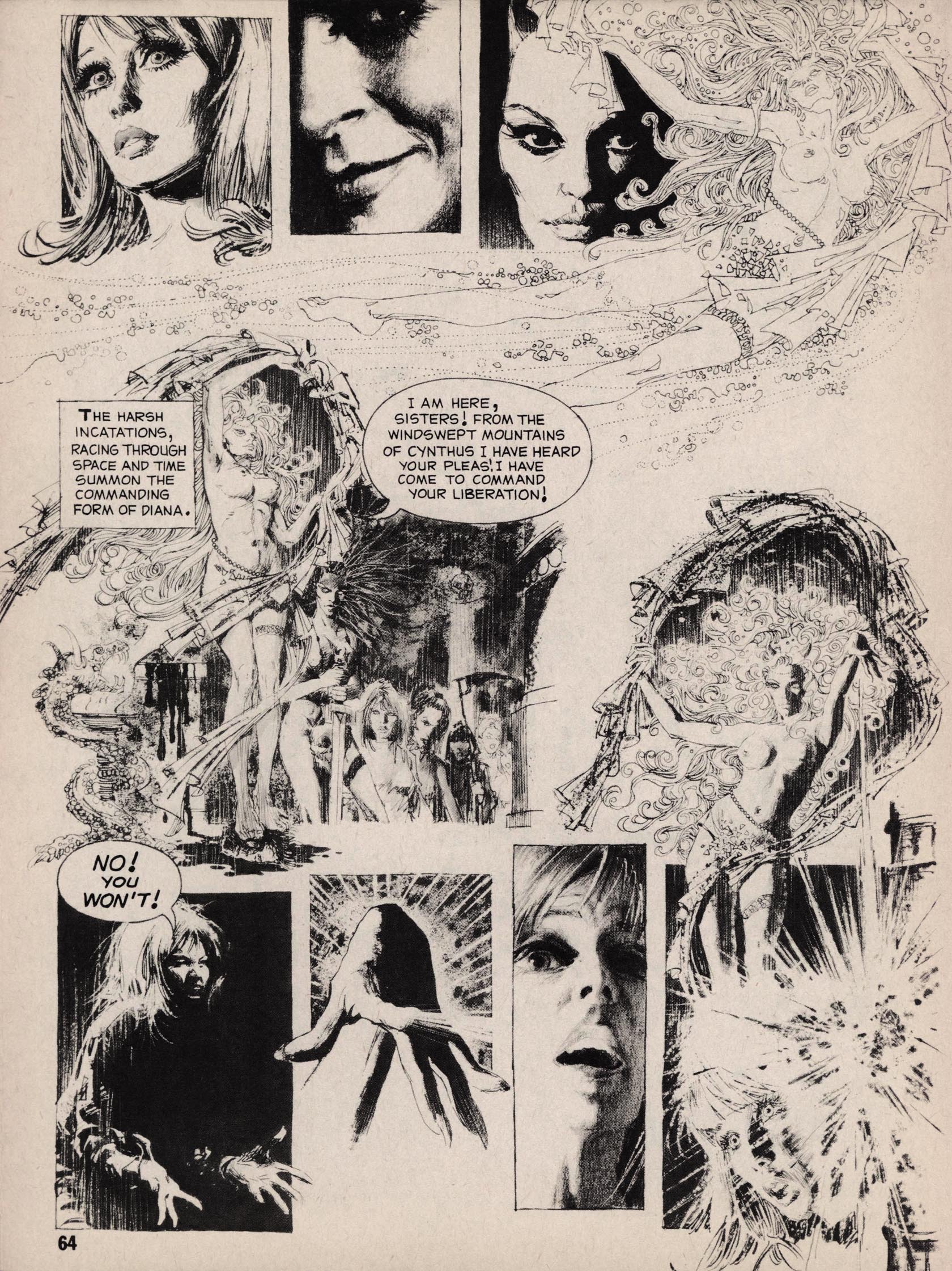 Read online Vampirella (1969) comic -  Issue #15 - 63