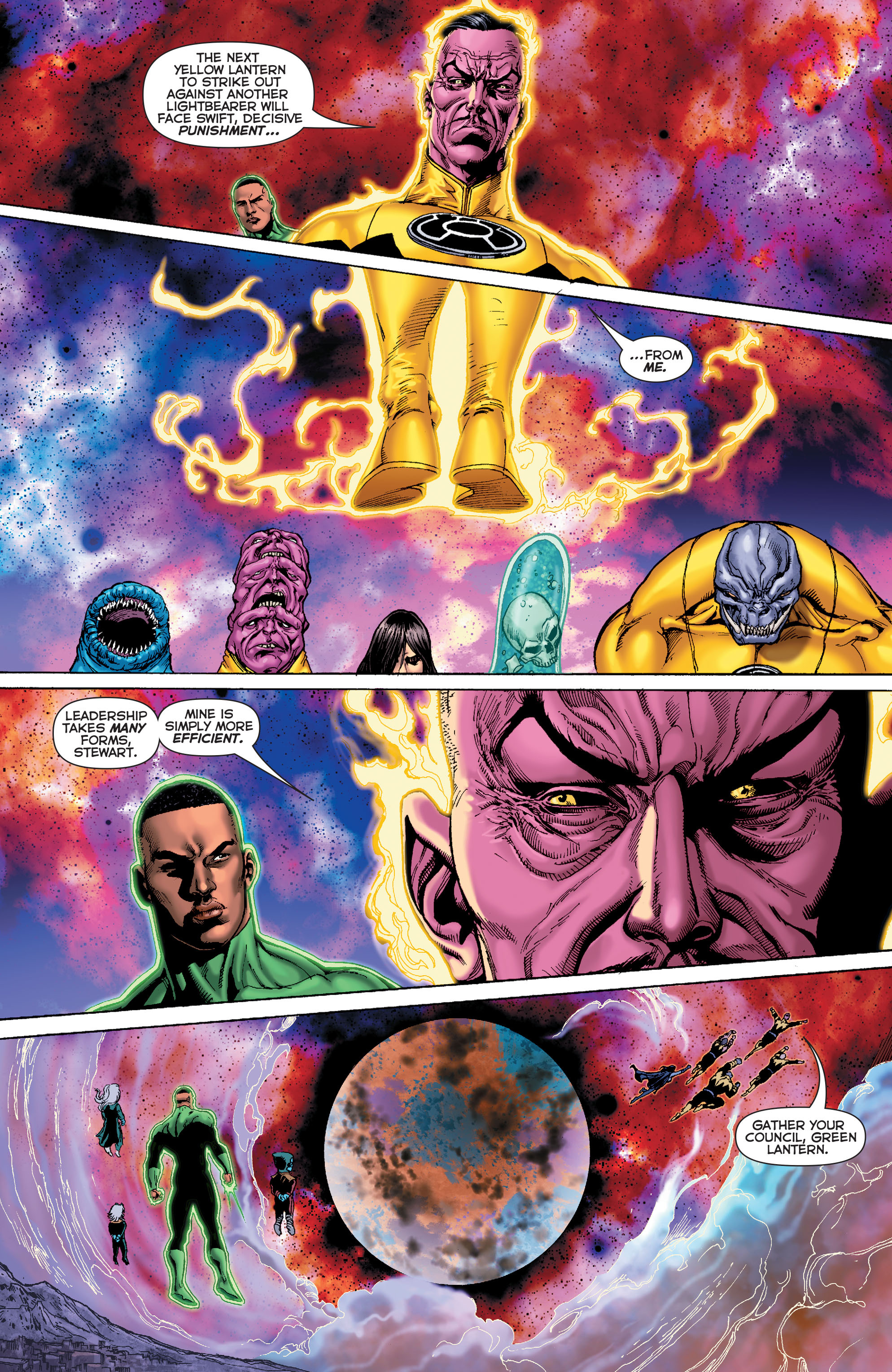Read online Sinestro comic -  Issue #7 - 16