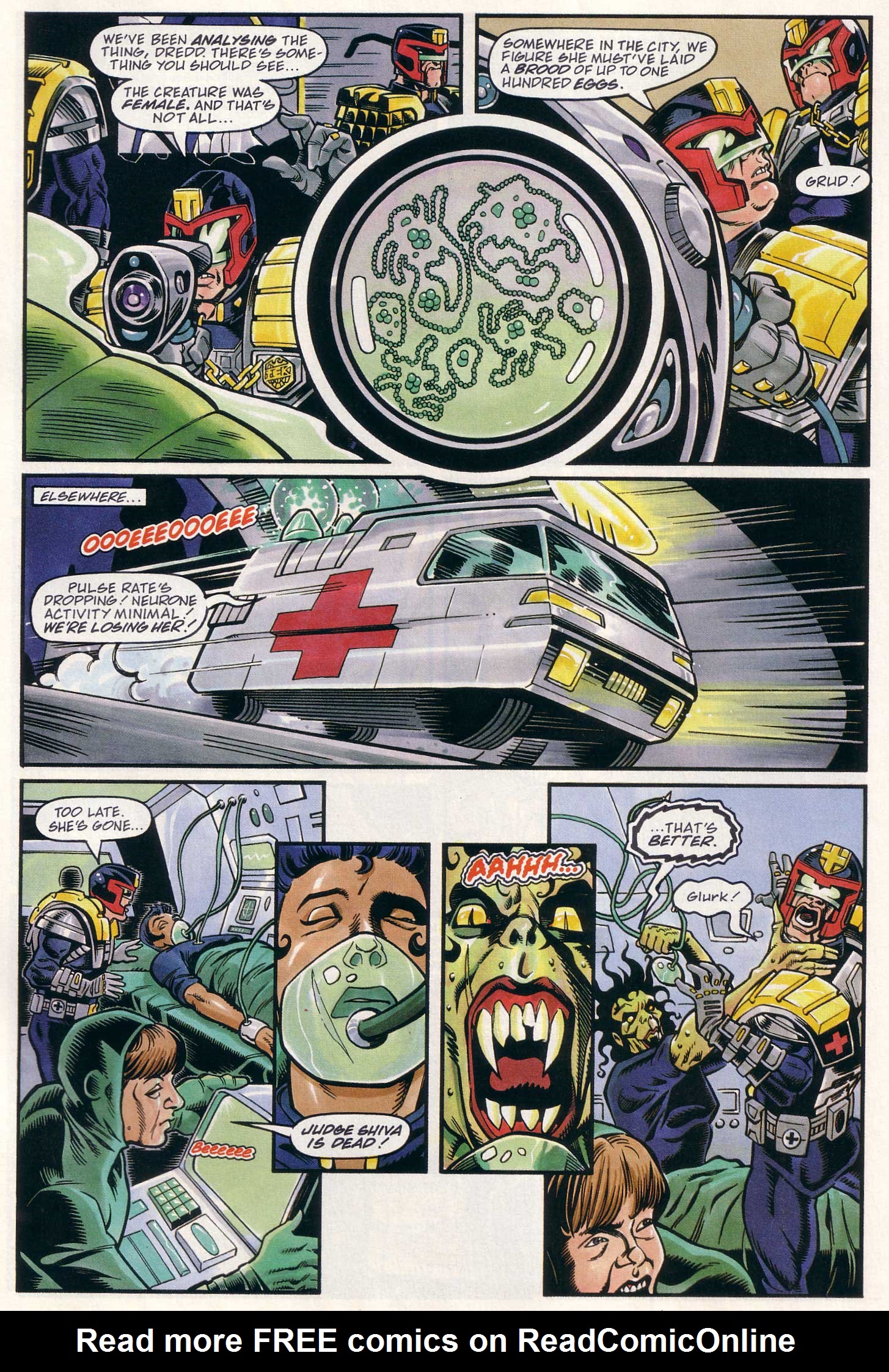 Read online Judge Dredd Lawman of the Future comic -  Issue #20 - 26