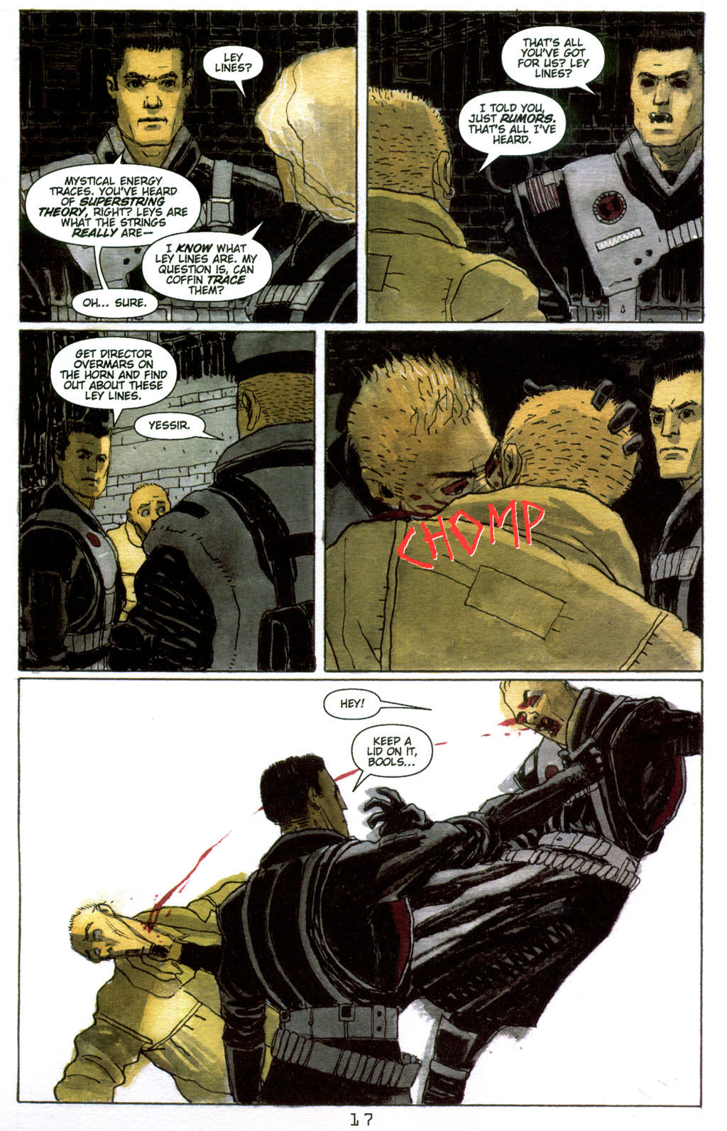 Read online CVO: Covert Vampiric Operations - Artifact comic -  Issue #1 - 19