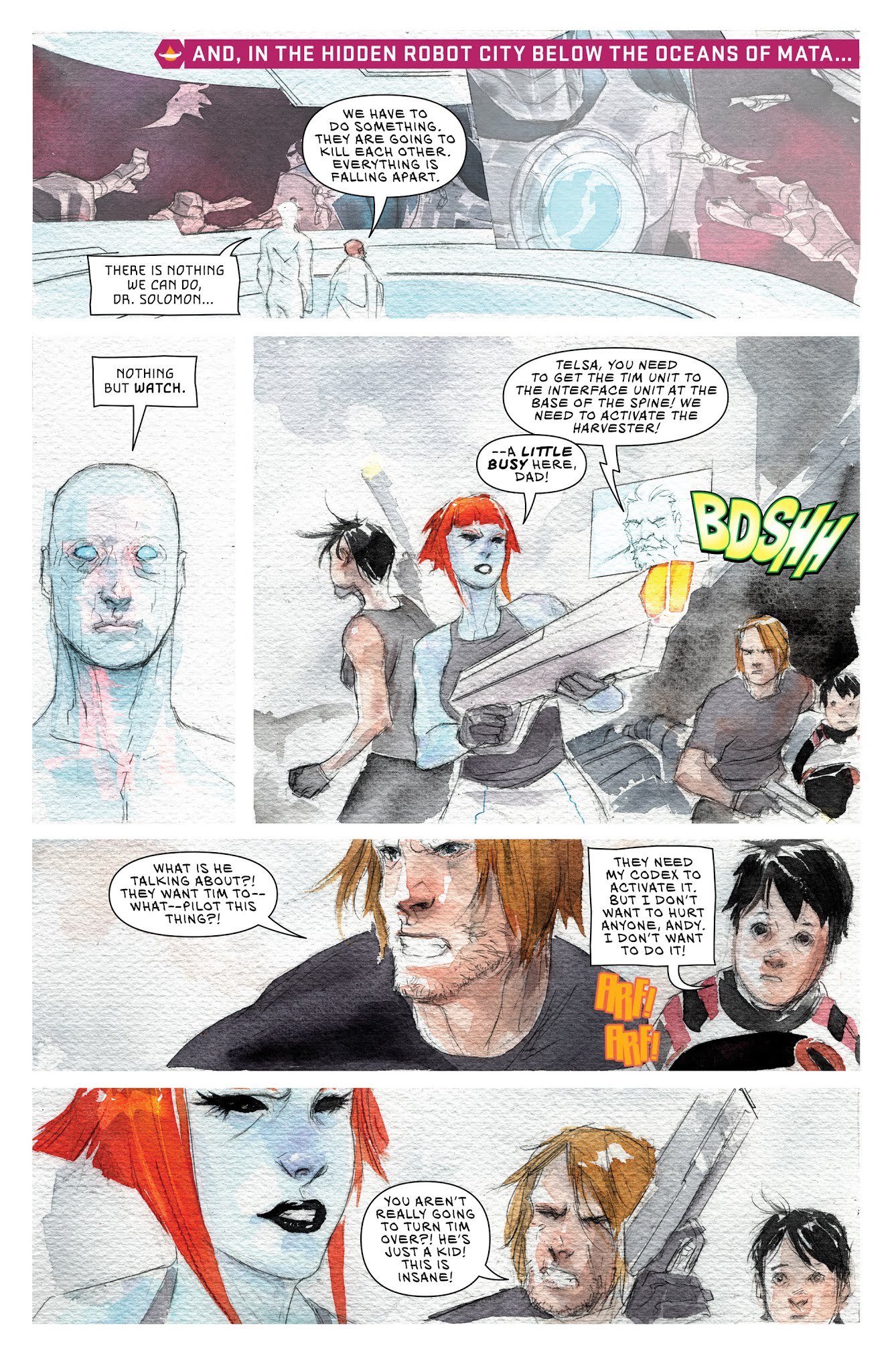 Read online Descender comic -  Issue #31 - 7