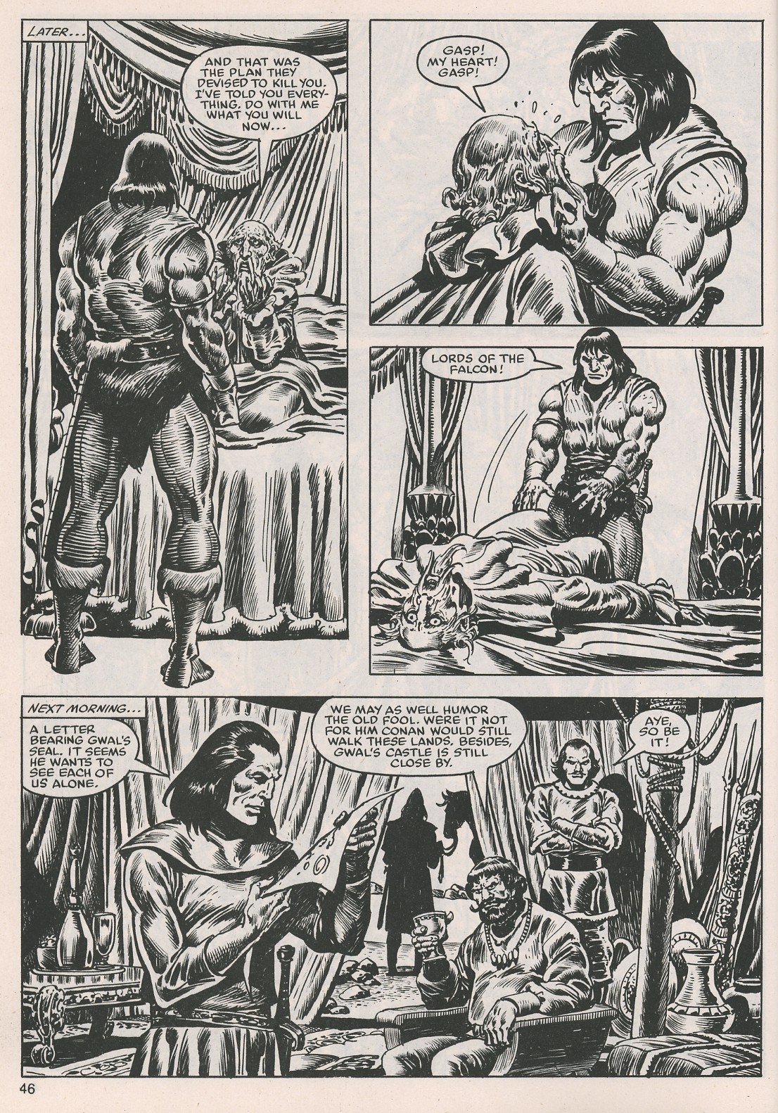 Read online The Savage Sword Of Conan comic -  Issue #116 - 46