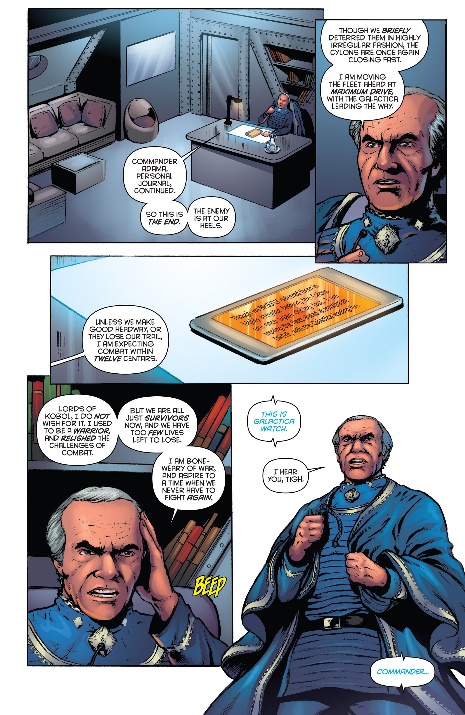 Read online Classic Battlestar Galactica (2013) comic -  Issue #10 - 3