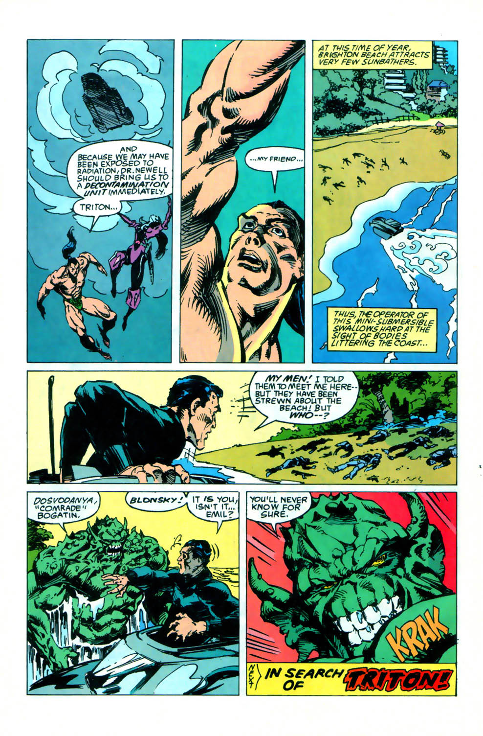 Read online Namor, The Sub-Mariner comic -  Issue #59 - 23