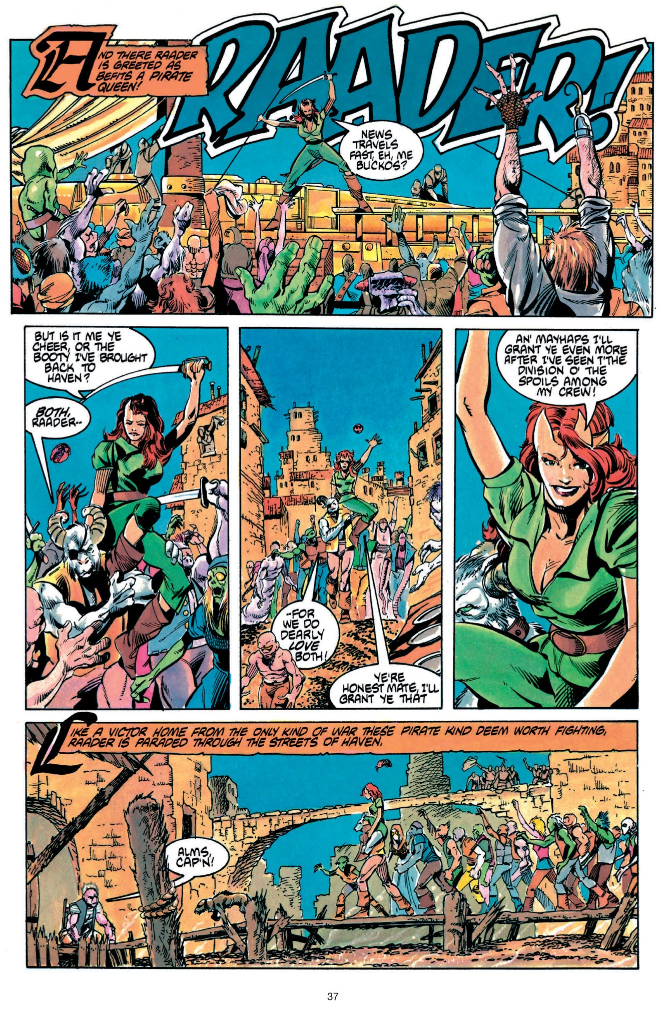 Read online Swords of the Swashbucklers comic -  Issue # TPB - 34