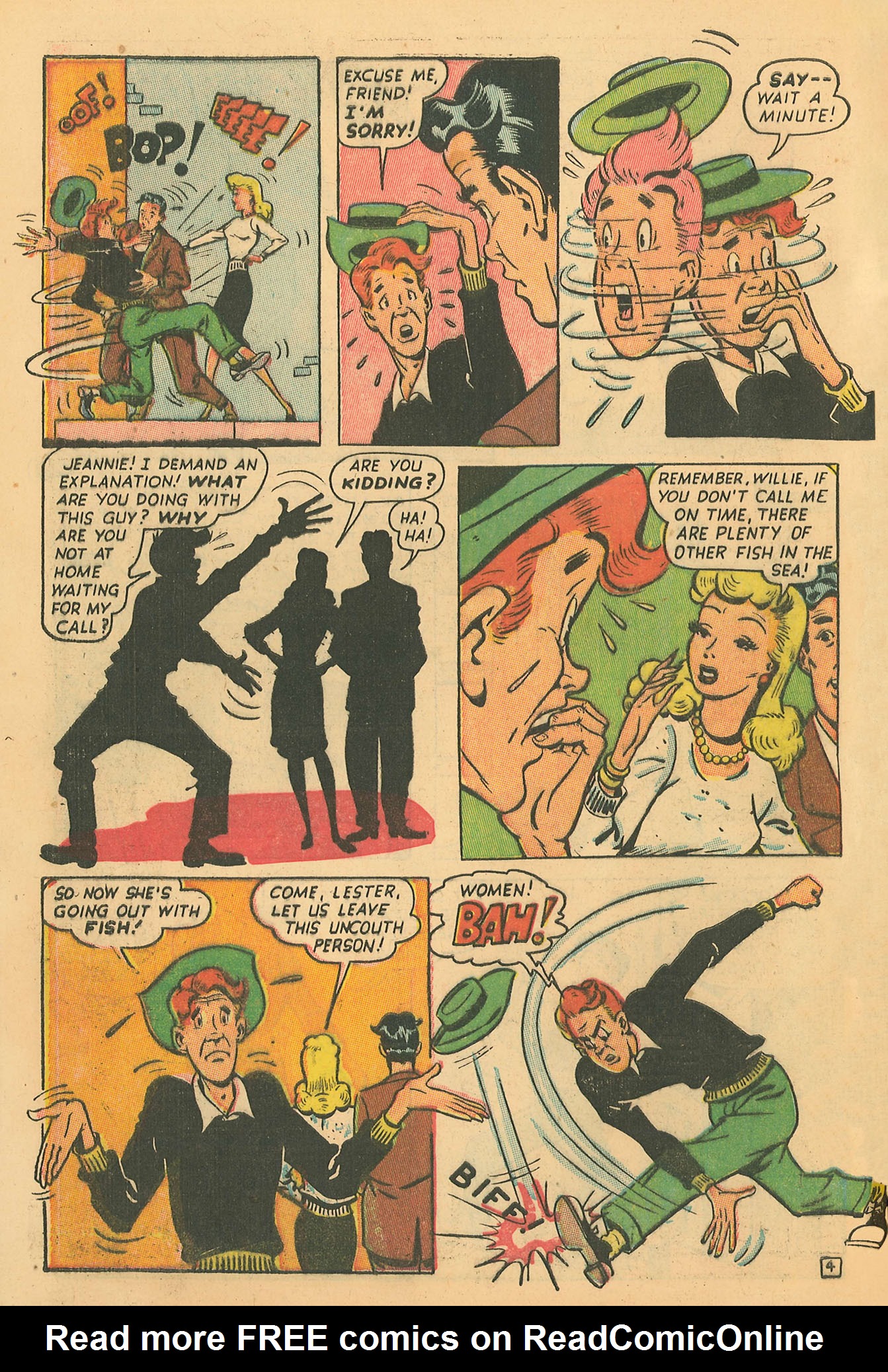 Read online Willie Comics (1946) comic -  Issue #6 - 6