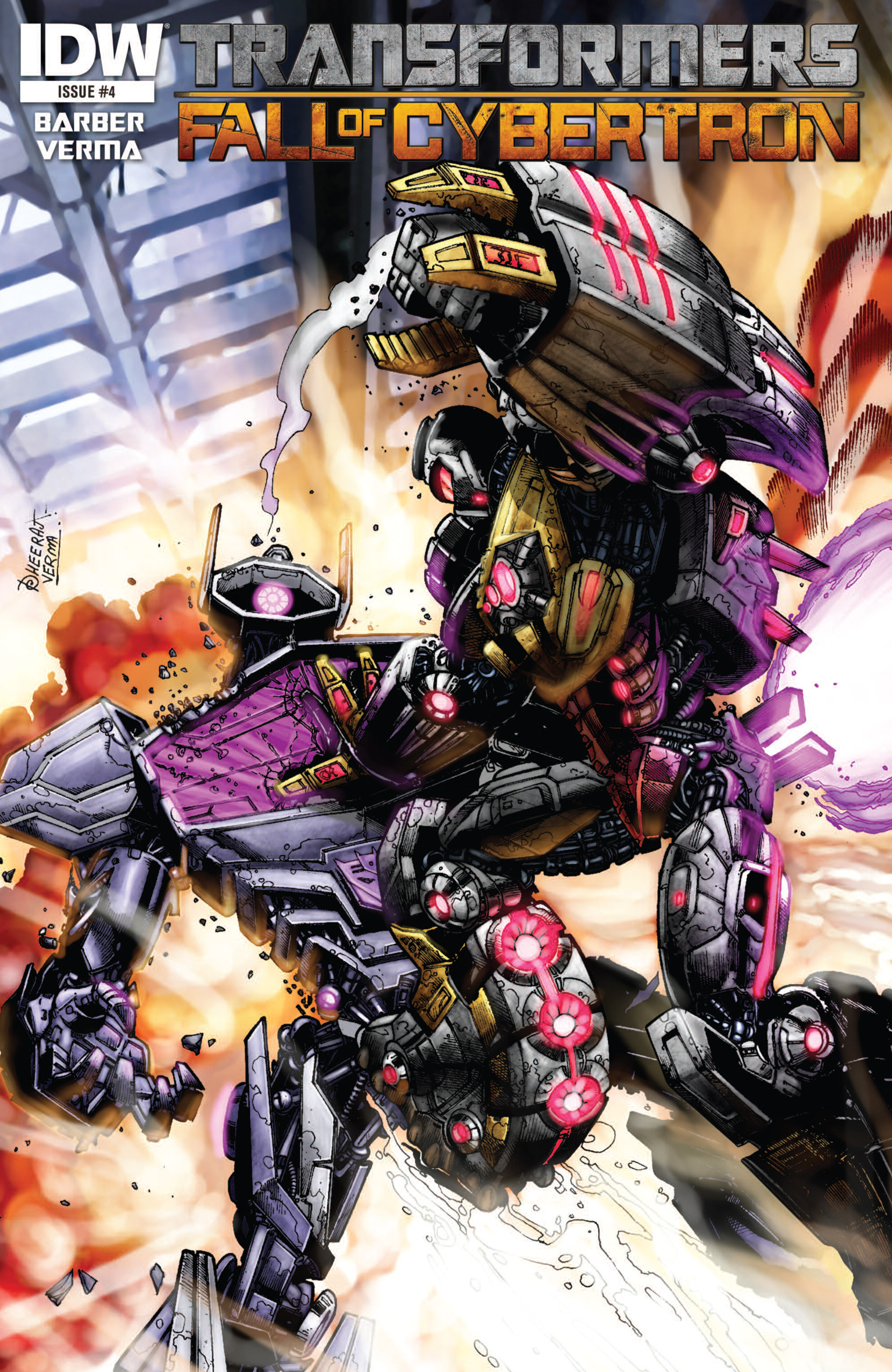 Read online The Transformers: Fall of Cybertron comic -  Issue #4 - 1
