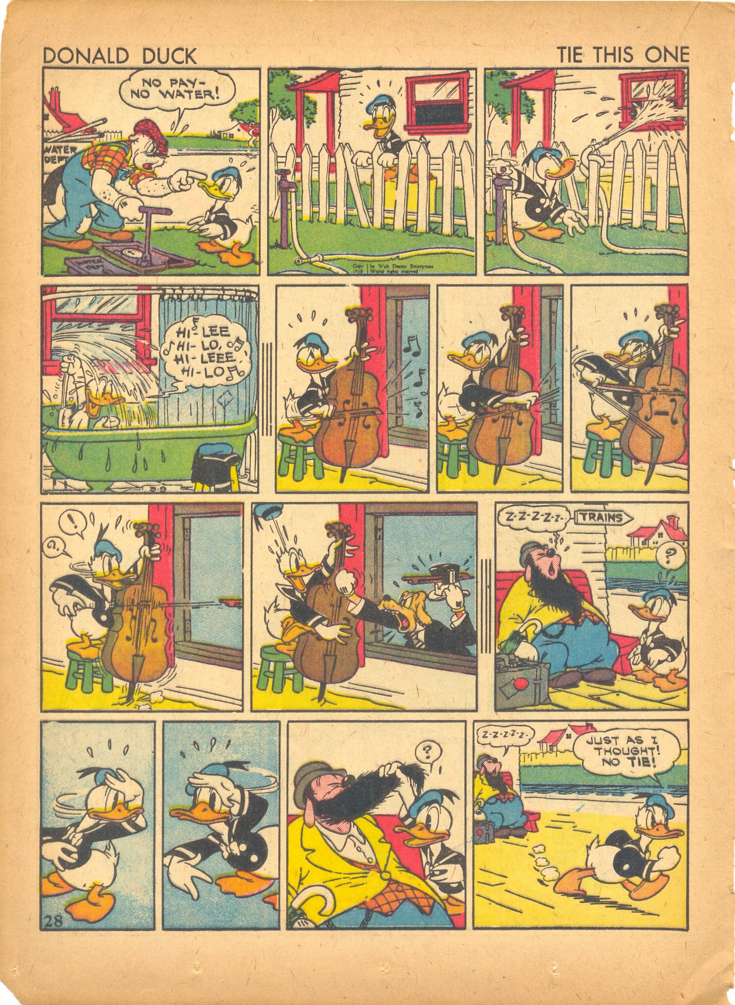 Read online Walt Disney's Comics and Stories comic -  Issue #7 - 30