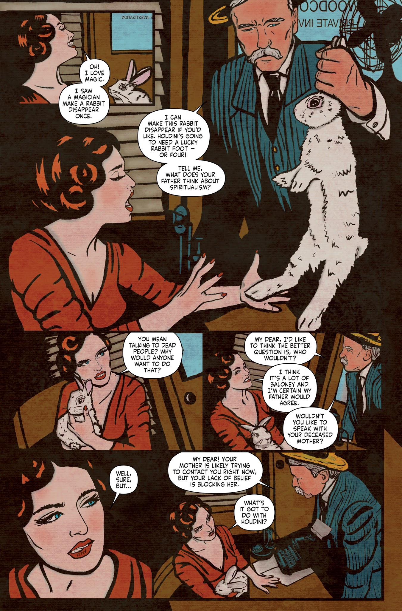 Read online Minky Woodcock: The Girl who Handcuffed Houdini comic -  Issue #1 - 12