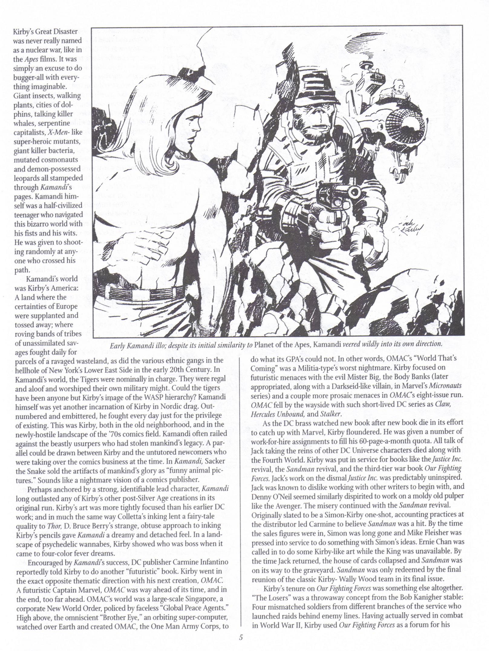 Read online The Jack Kirby Collector comic -  Issue #17 - 5