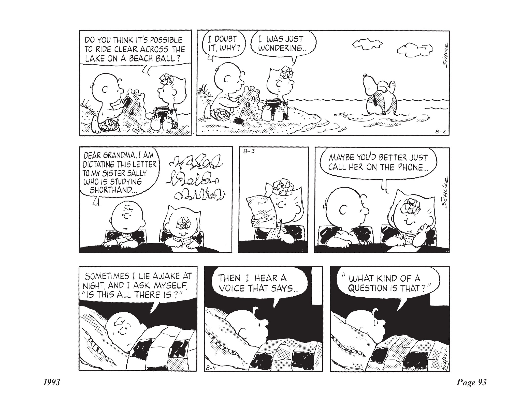 Read online The Complete Peanuts comic -  Issue # TPB 22 - 110