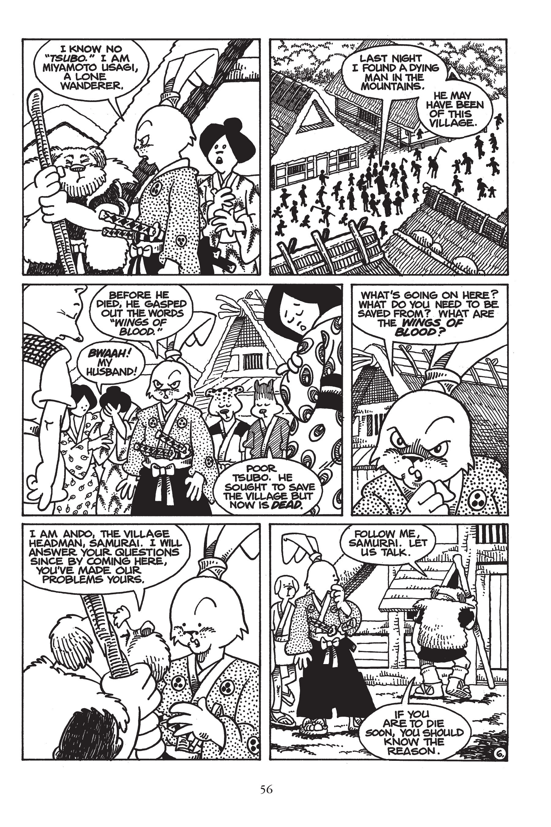 Read online Usagi Yojimbo (1987) comic -  Issue # _TPB 5 - 55