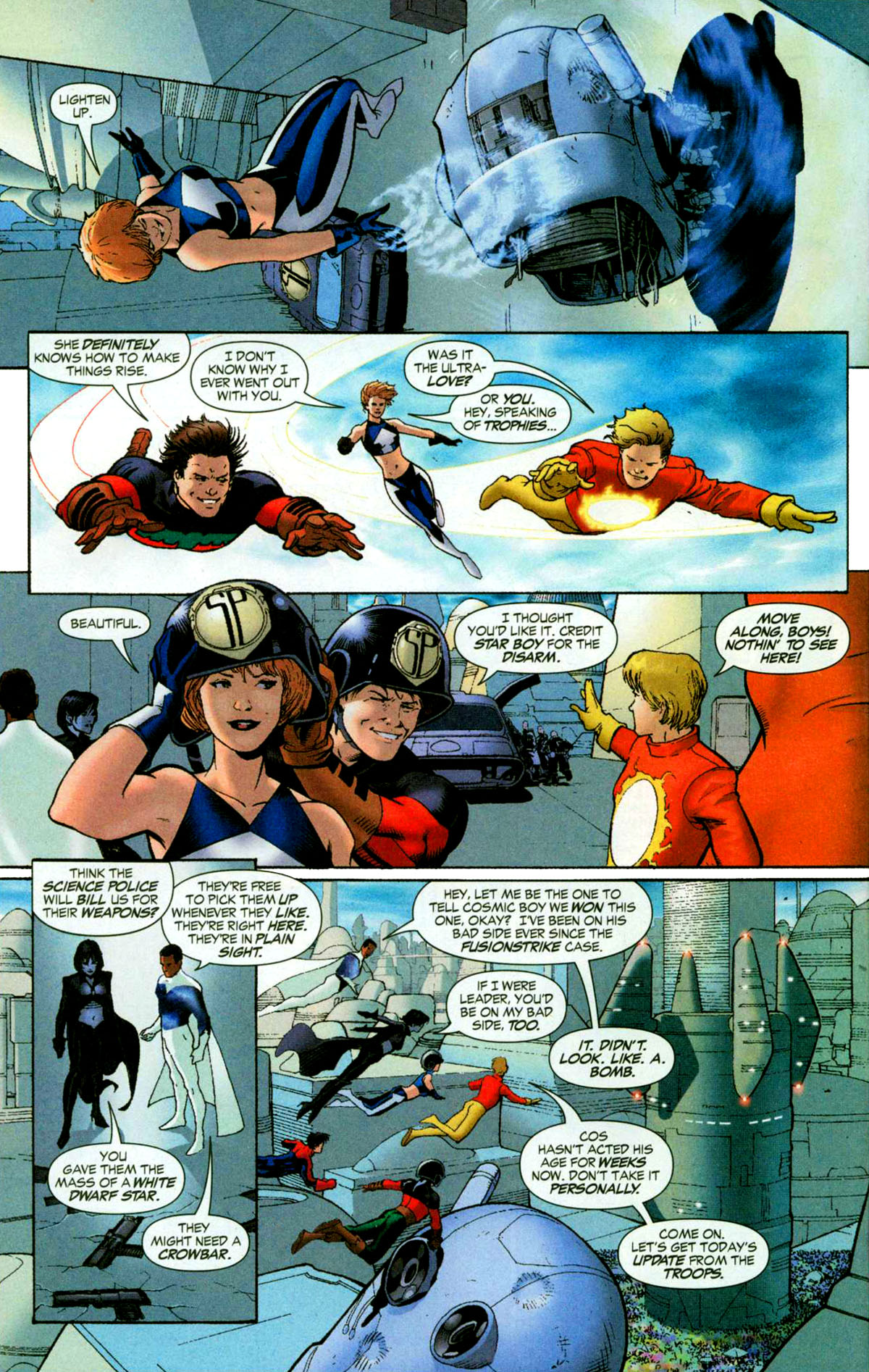 Read online Legion of Super-Heroes (2005) comic -  Issue #1 - 12