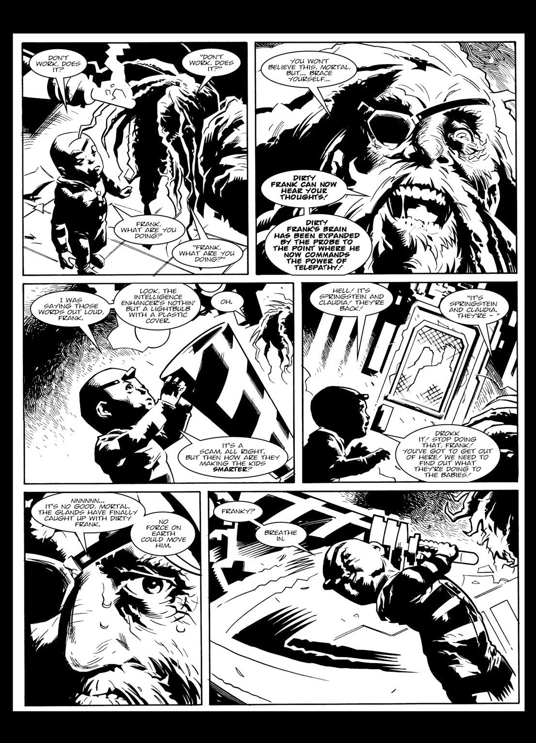 Read online Mega-City Undercover comic -  Issue # TPB 1 - 202