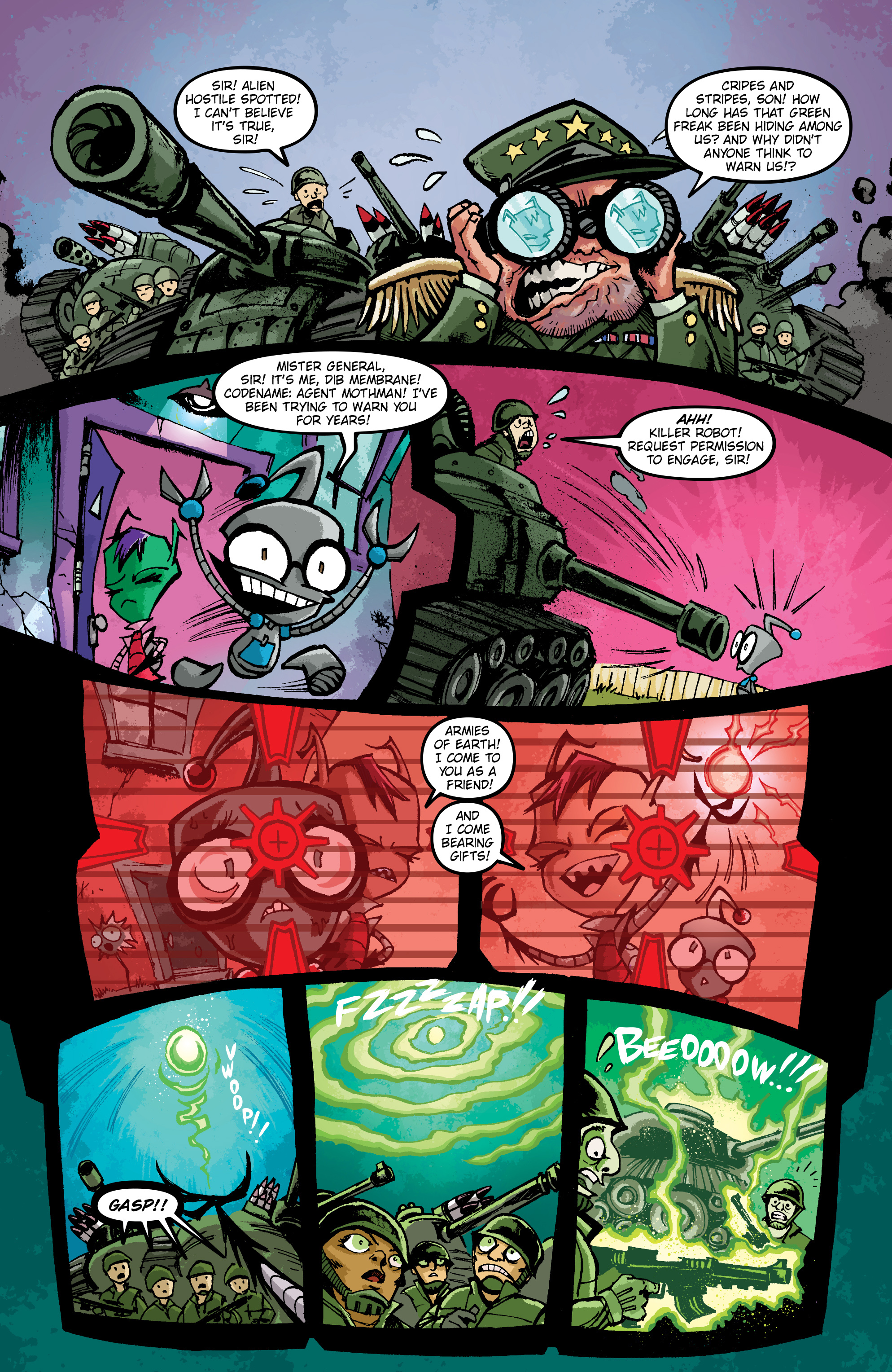 Read online Invader Zim comic -  Issue # _TPB 5 - 116